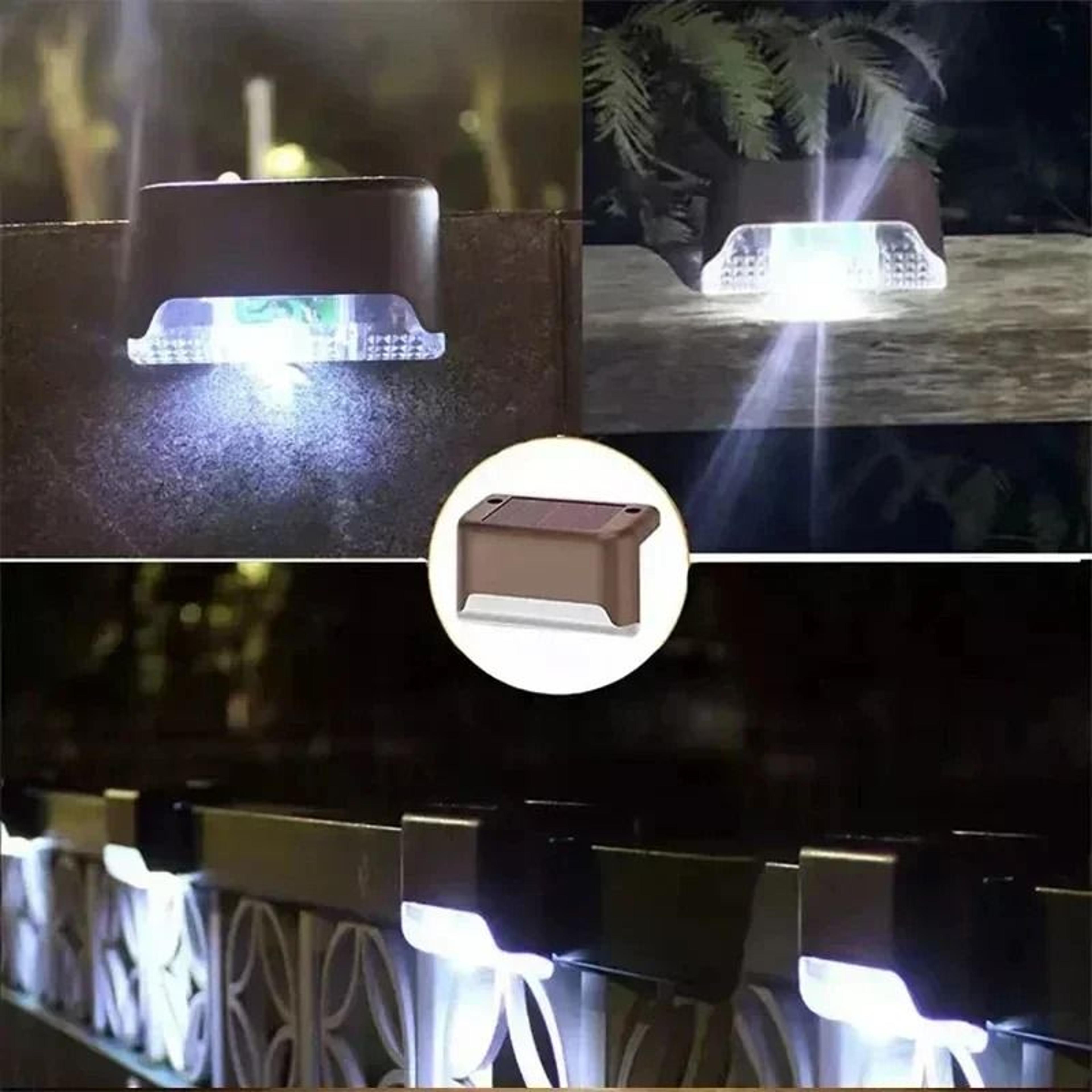 Solar LED Step Light Outdoor Waterproof Deck Lamp 8