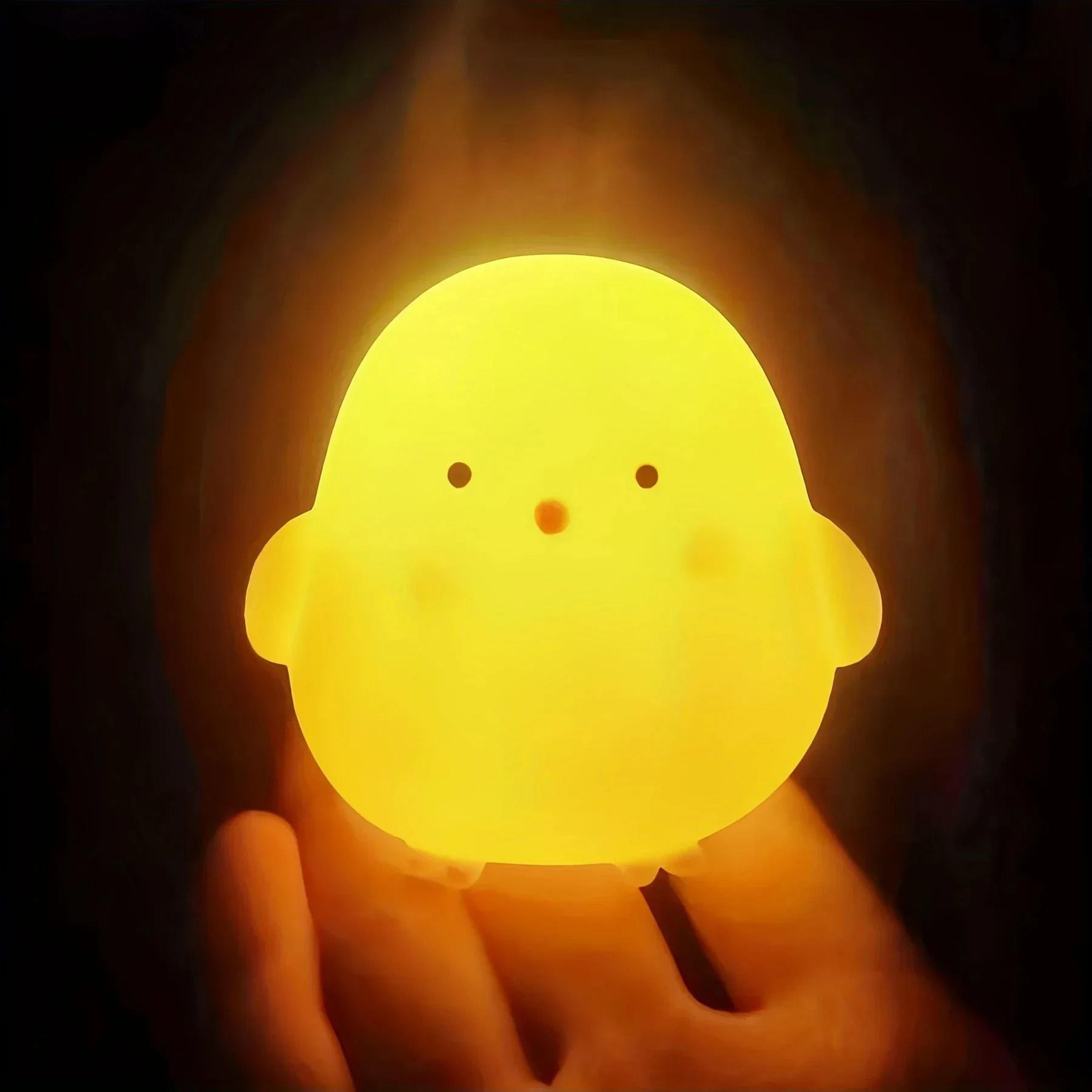Duck Night Light  Cute Cartoon Animal Bedside Lamp For Kids Room And Bedroom Decoration 6