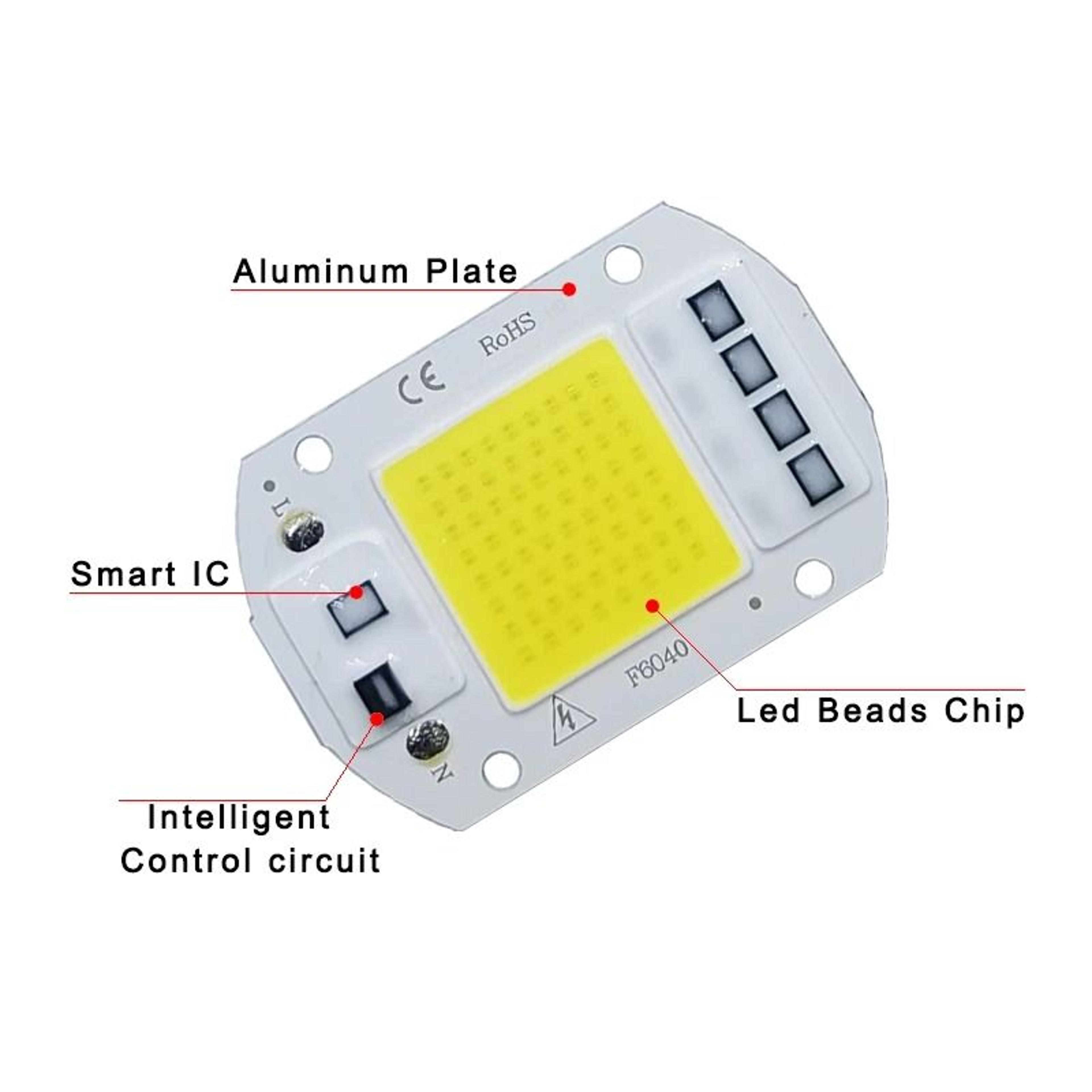 COB LED Smart Chip Light Module  10W  20W  30W  50W DIY Floodlight Spotlight For Outdoor And Worksh 4