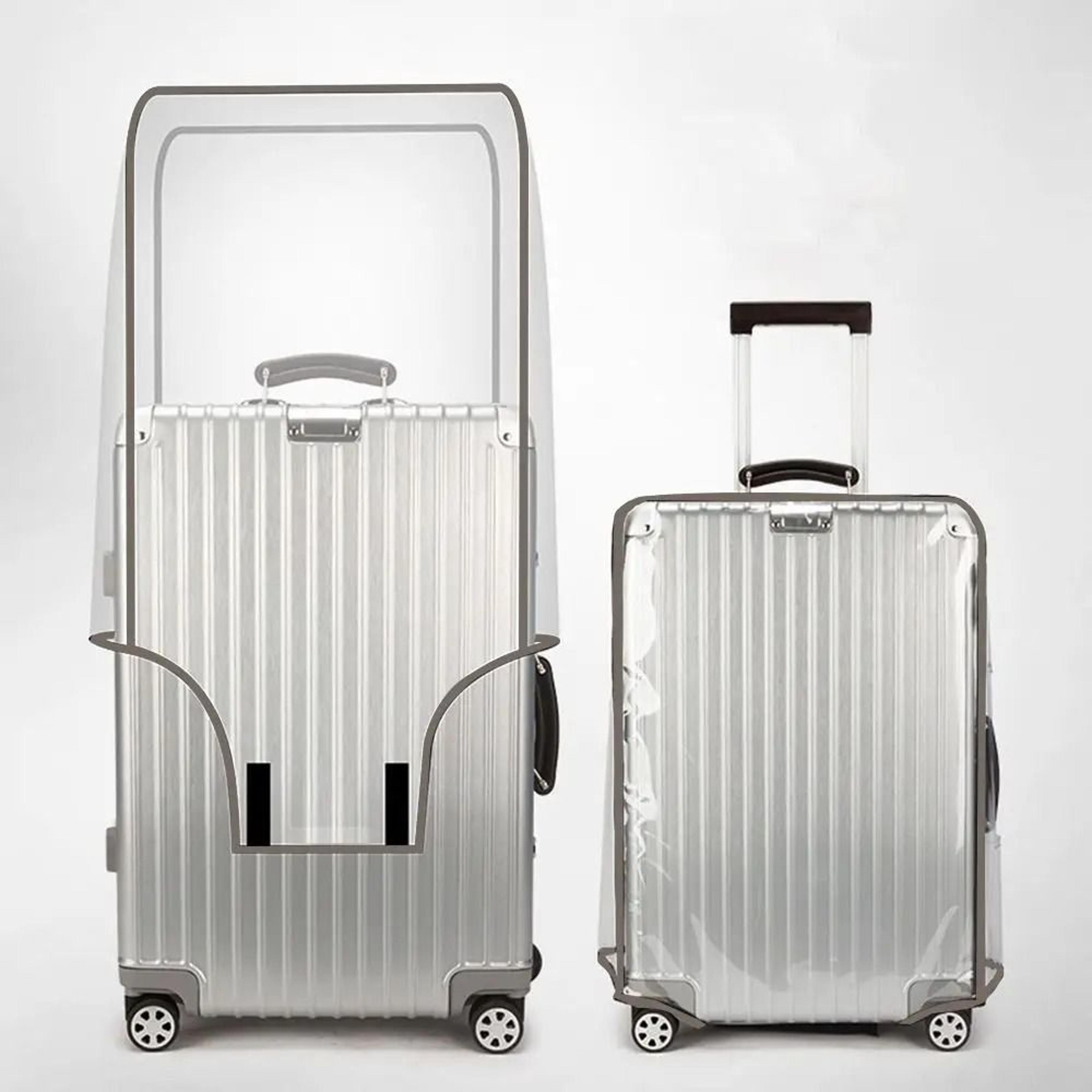 Transparent Travel Luggage Cover  Waterproof Dustproof PVC Suitcase Protector 10
