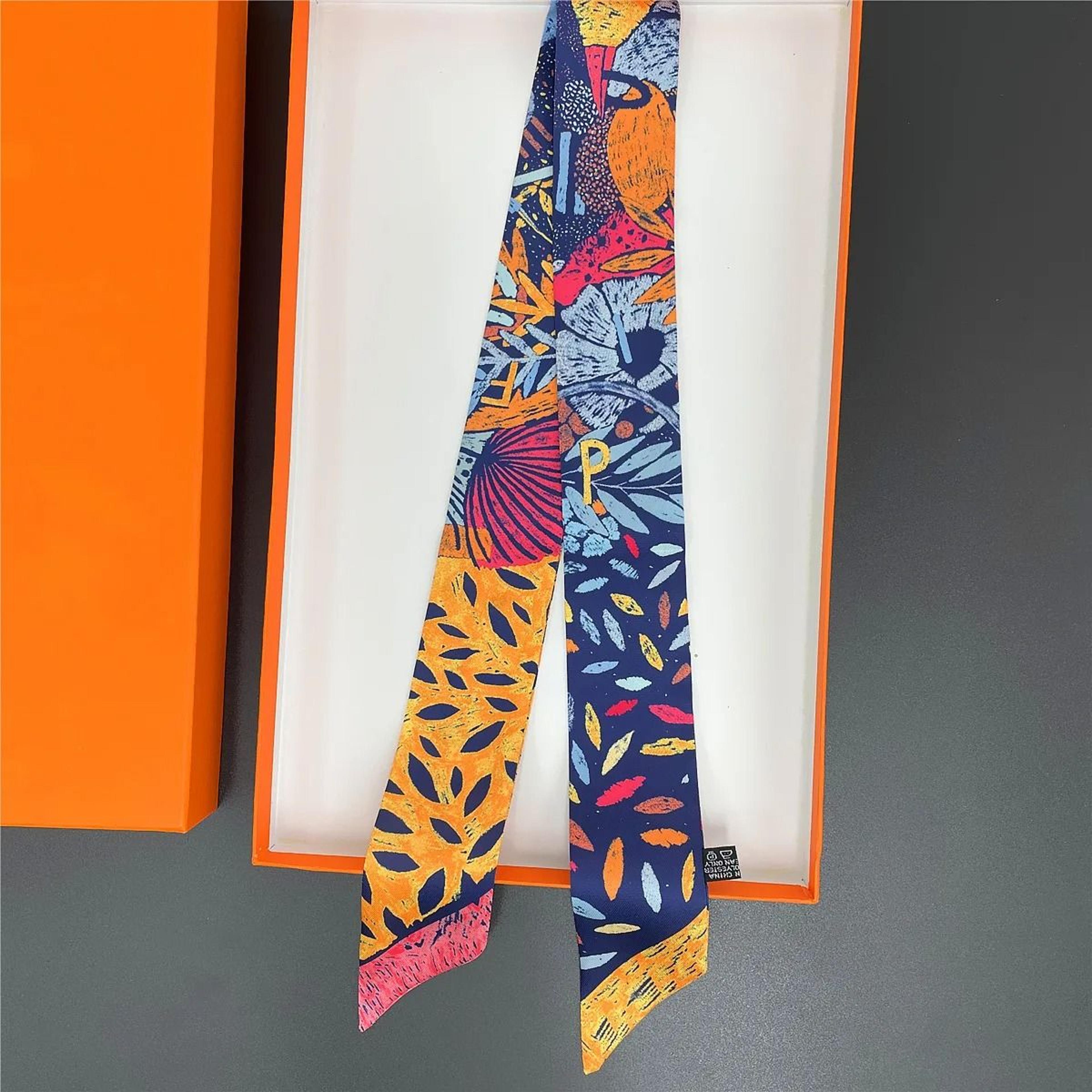 Long Scarf Ribbon Headband For Women  Versatile Neckerchief And Bag Handle Accessory 2