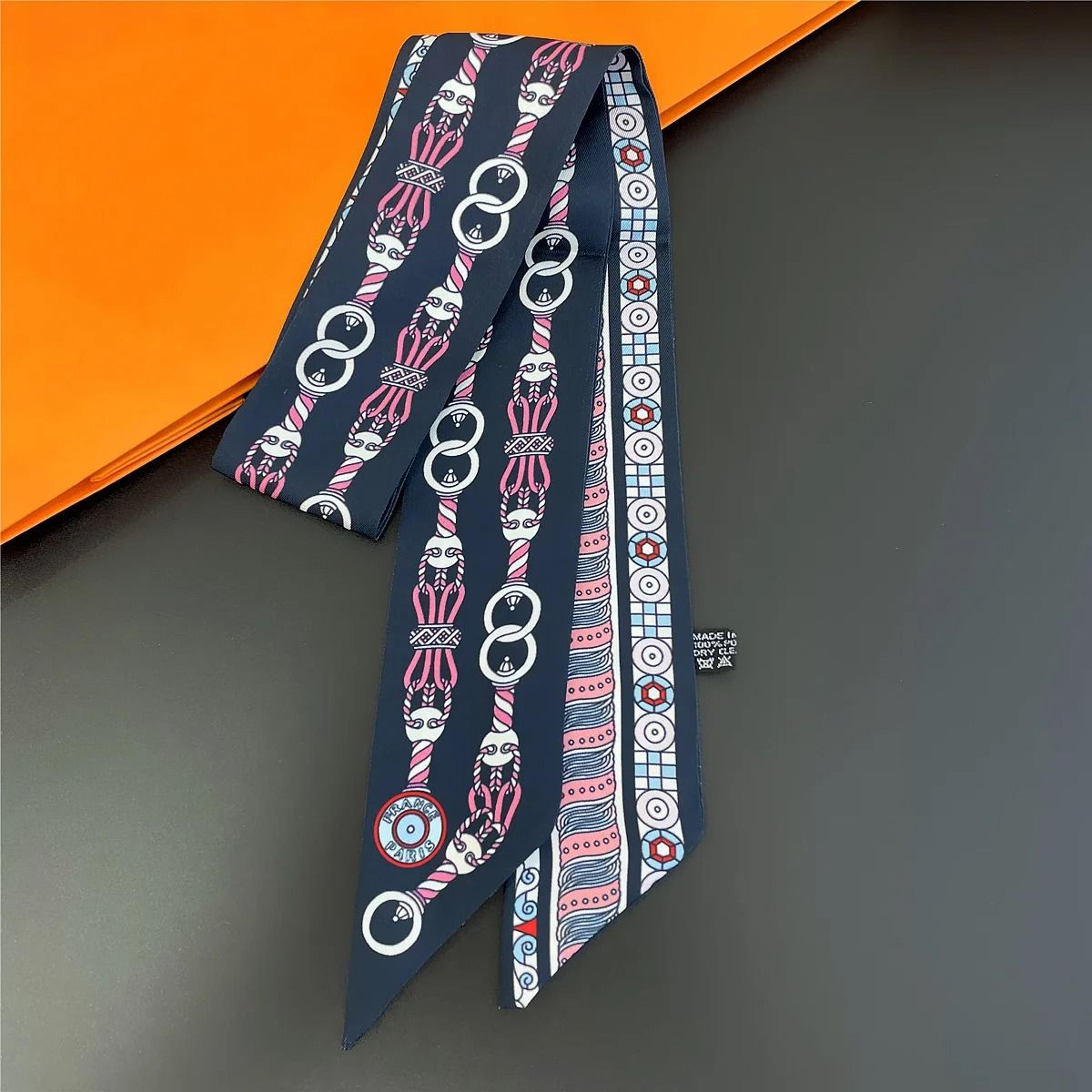 Long Scarf Ribbon Headband For Women  Versatile Neckerchief And Bag Handle Accessory 16