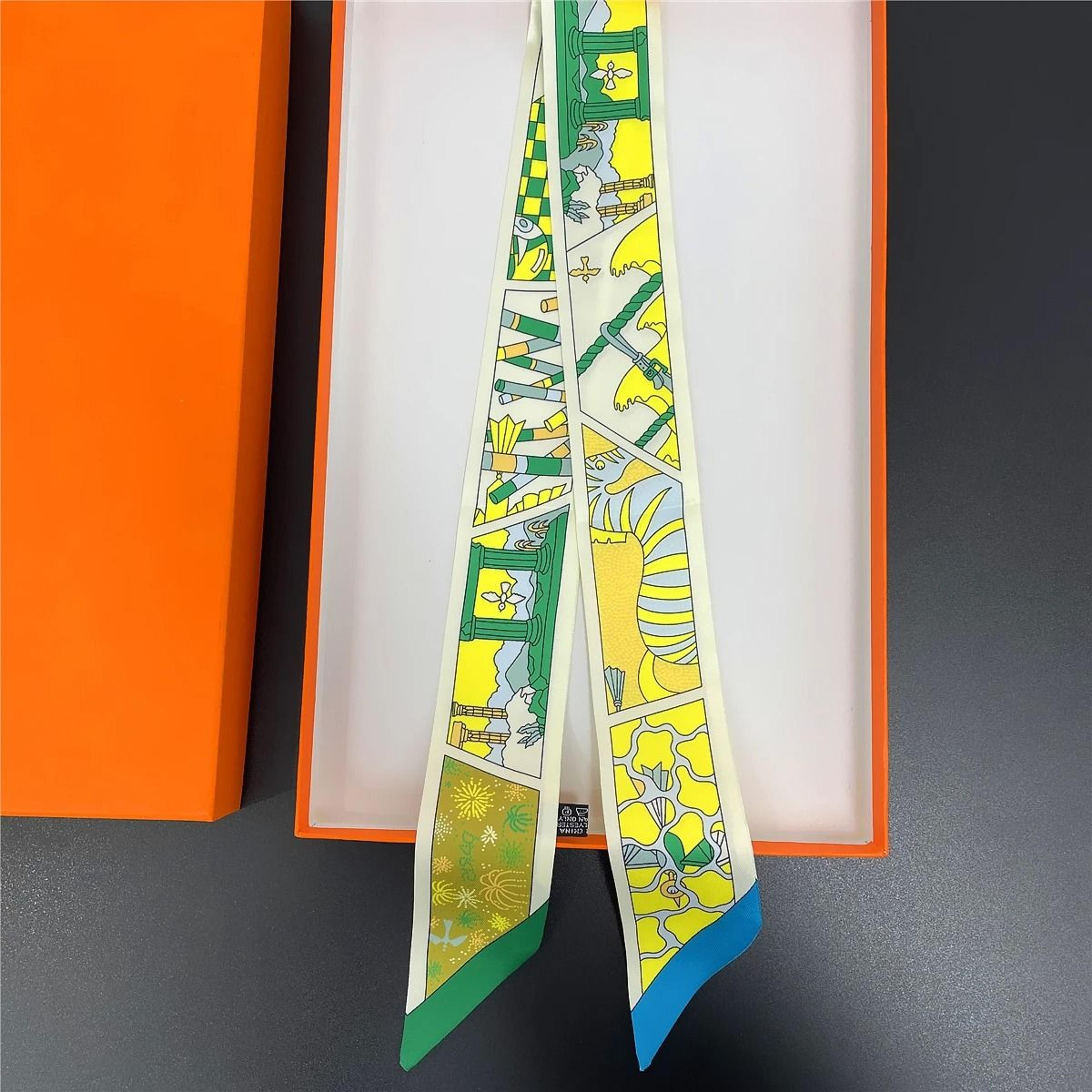 Long Scarf Ribbon Headband For Women  Versatile Neckerchief And Bag Handle Accessory 21