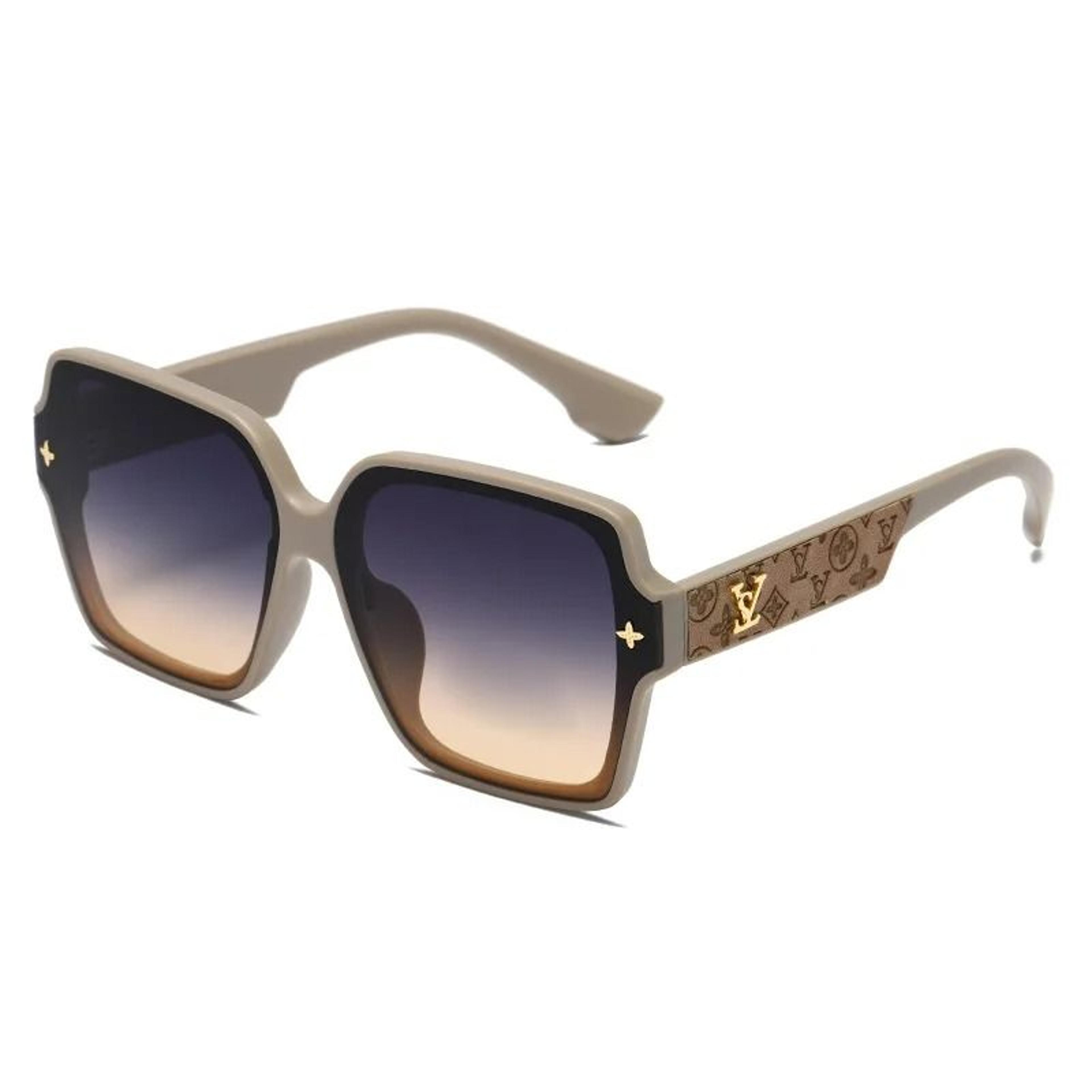 Fashion Square Frame Sunglasses  Luxury Oversized UV Protection Eyewear For Women 7