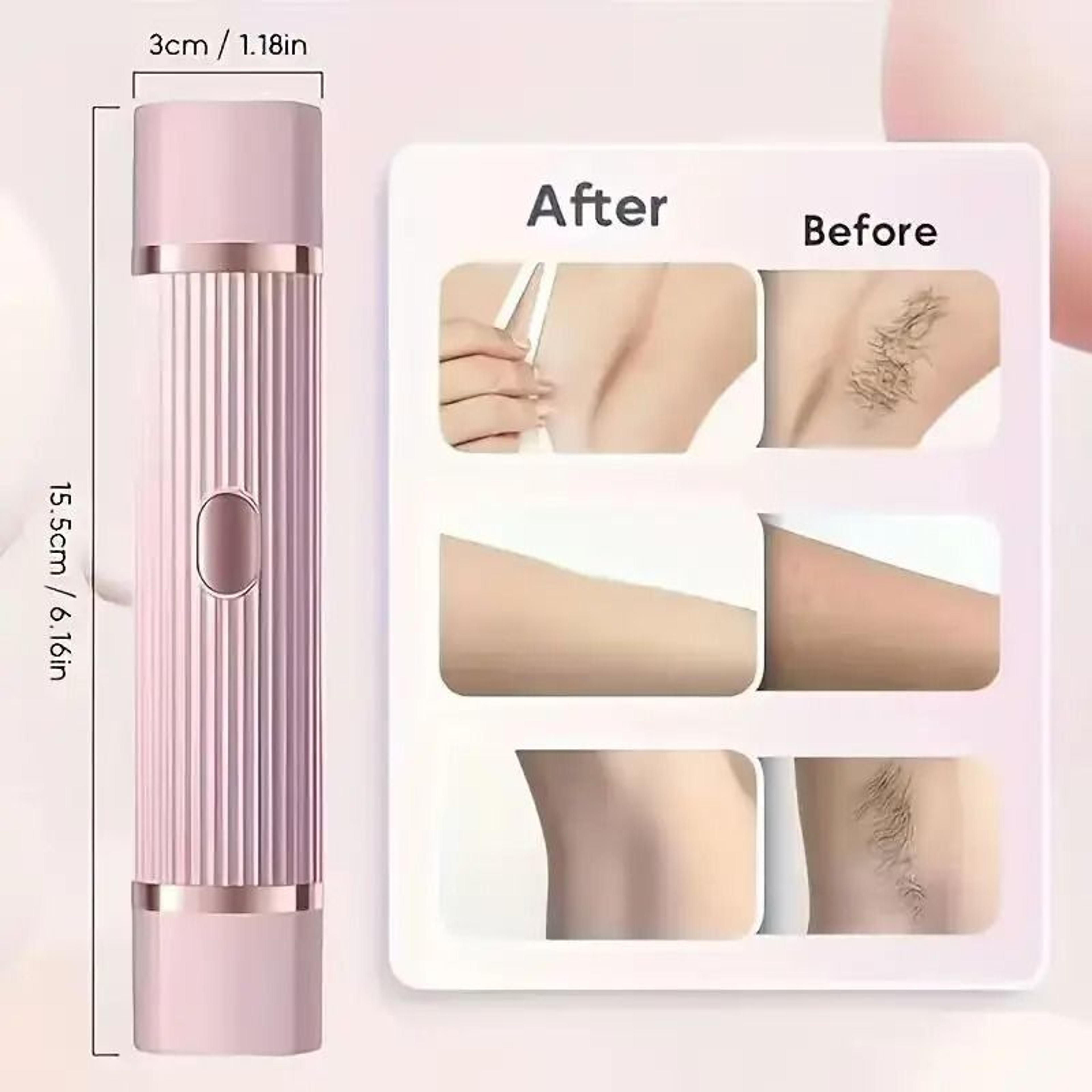 TwoinOne Electric Shaver For Women  Face Legs And Underarms 6