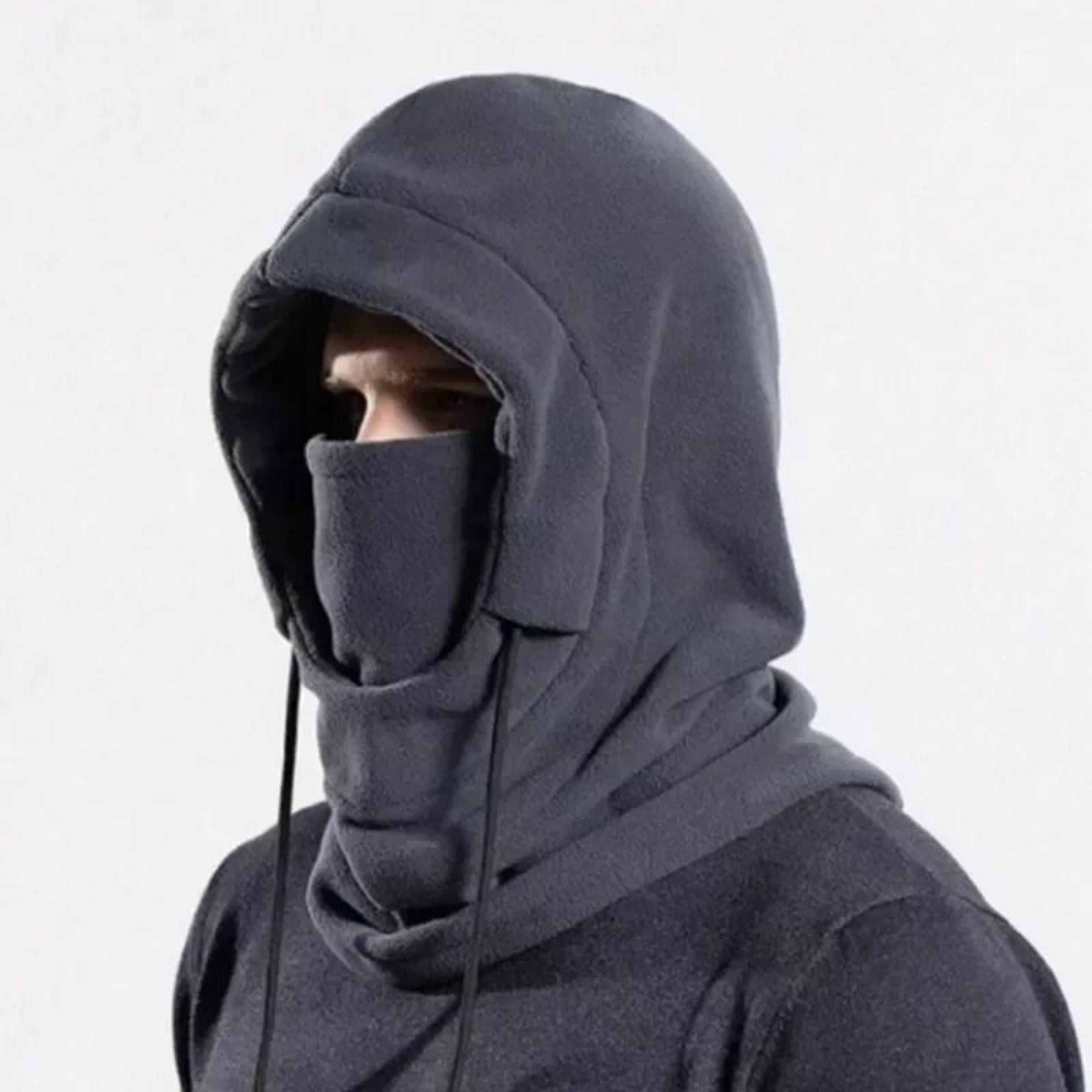 Winter Balaclava Hooded Scarf  Warm Neck Gaiter With Hood 2