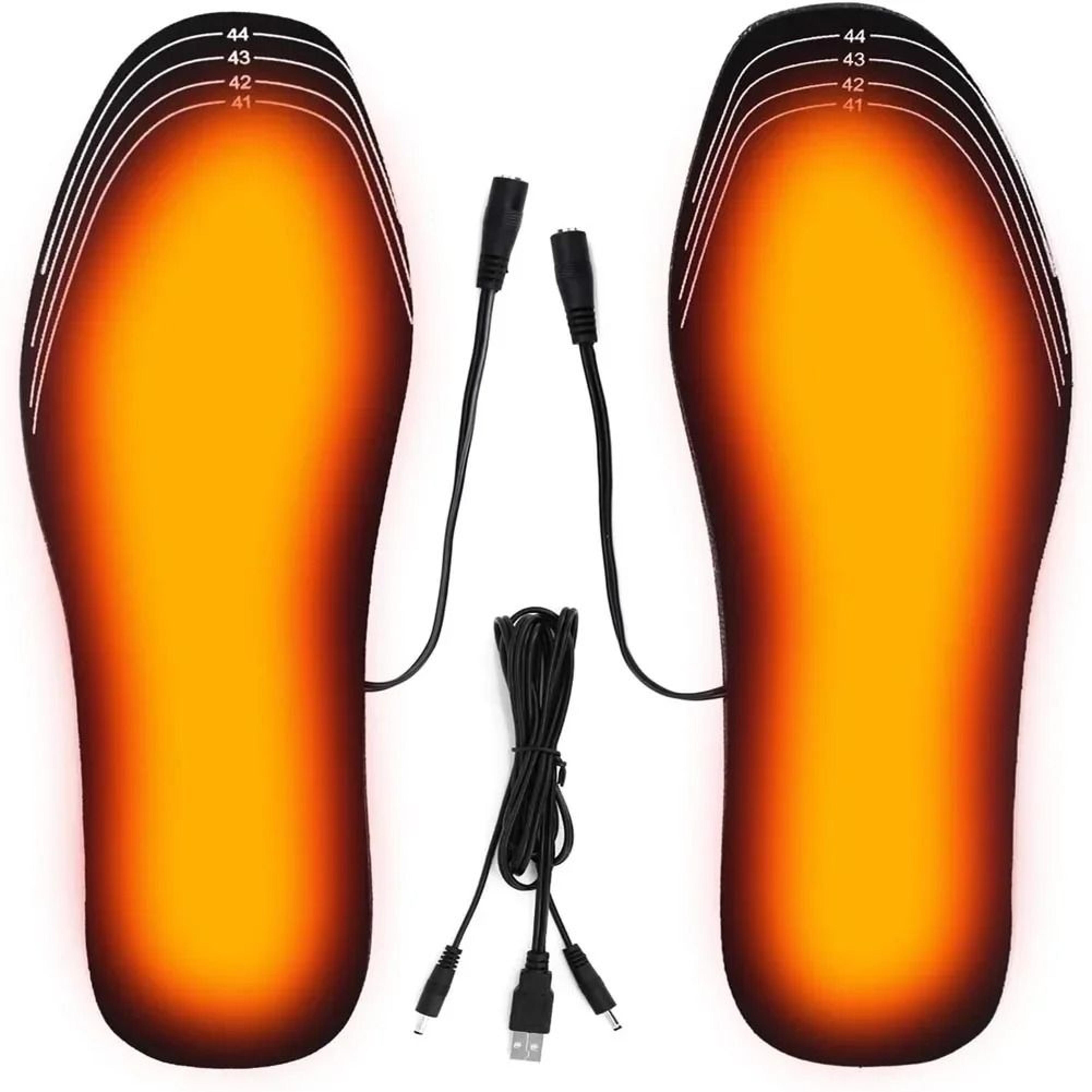 usb heated shoe insoles – electric foot warmers for winter comfort