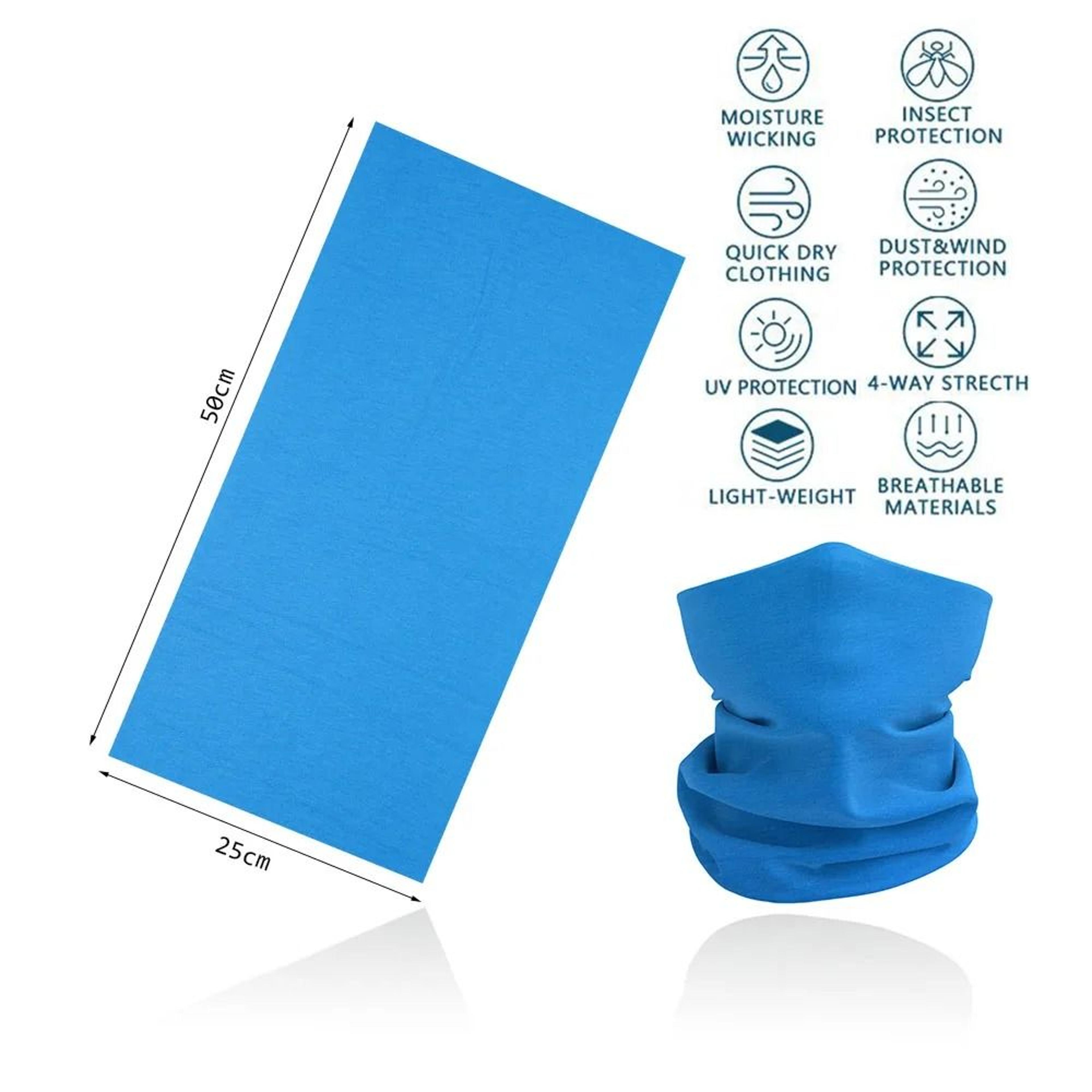 Breathable Neck Gaiter Dustproof Quick Dry Head Scarf For Outdoor Activities 19