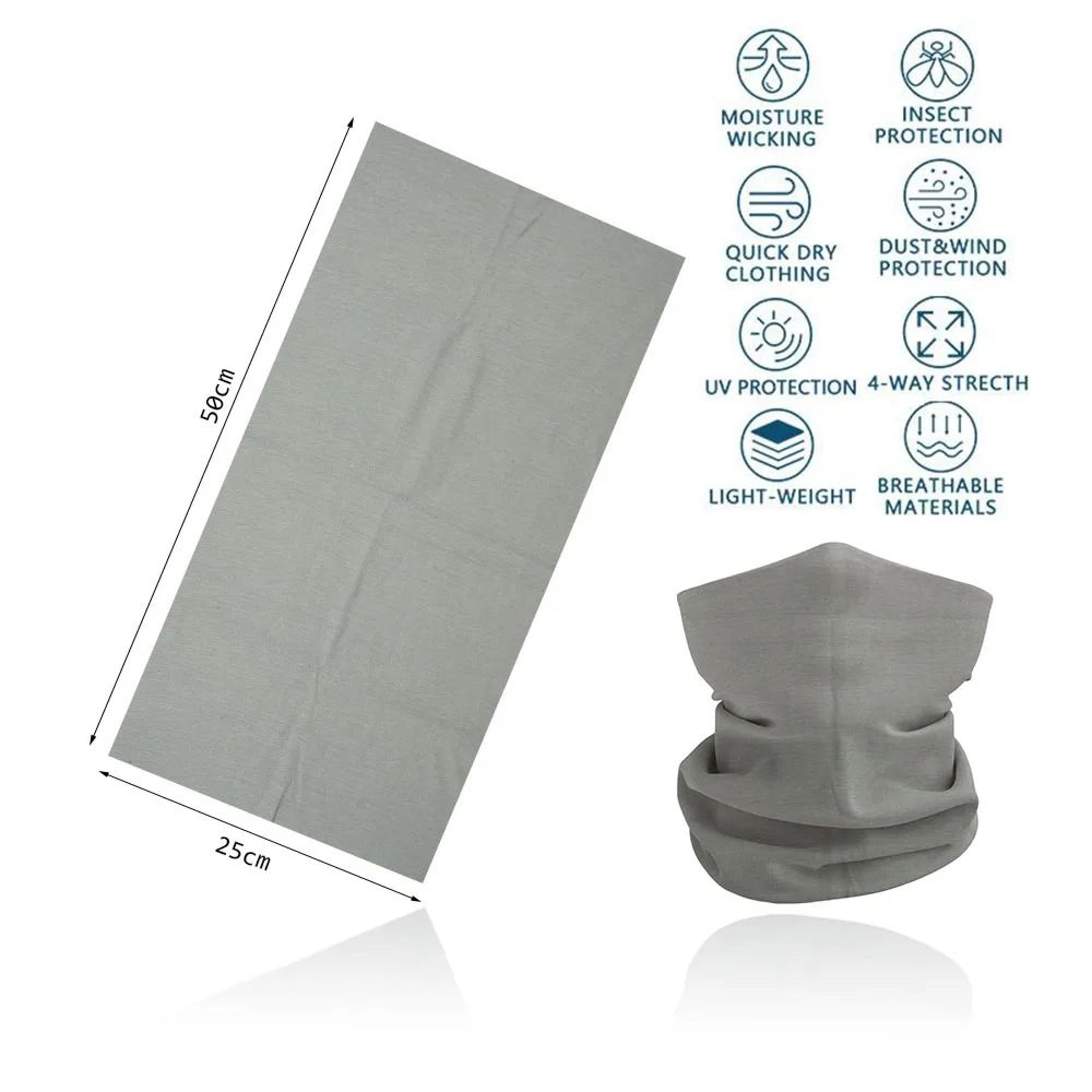 Breathable Neck Gaiter Dustproof Quick Dry Head Scarf For Outdoor Activities 7