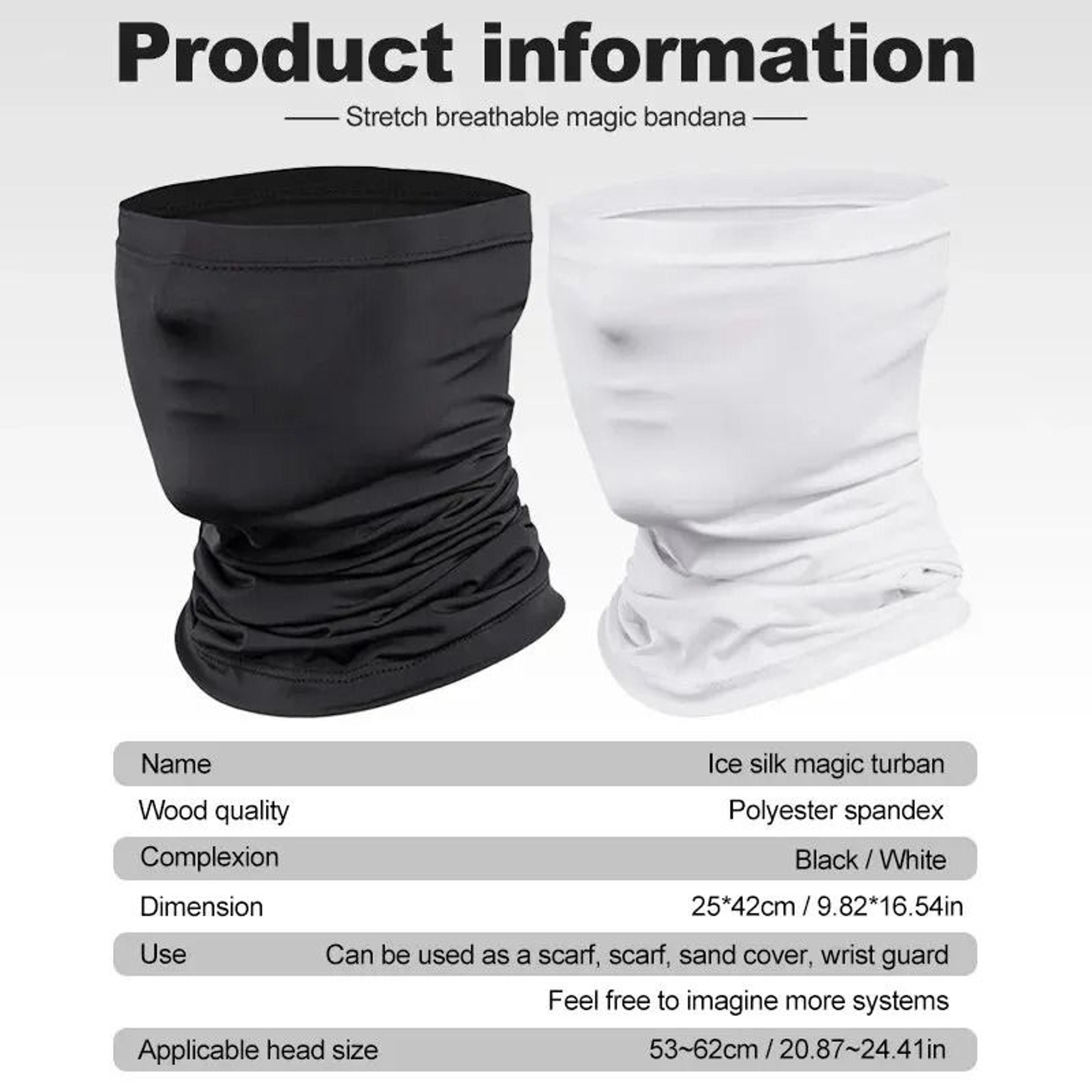Cycling Face Mask Breathable UV Protection Neck Gaiter For Summer Sports 5
