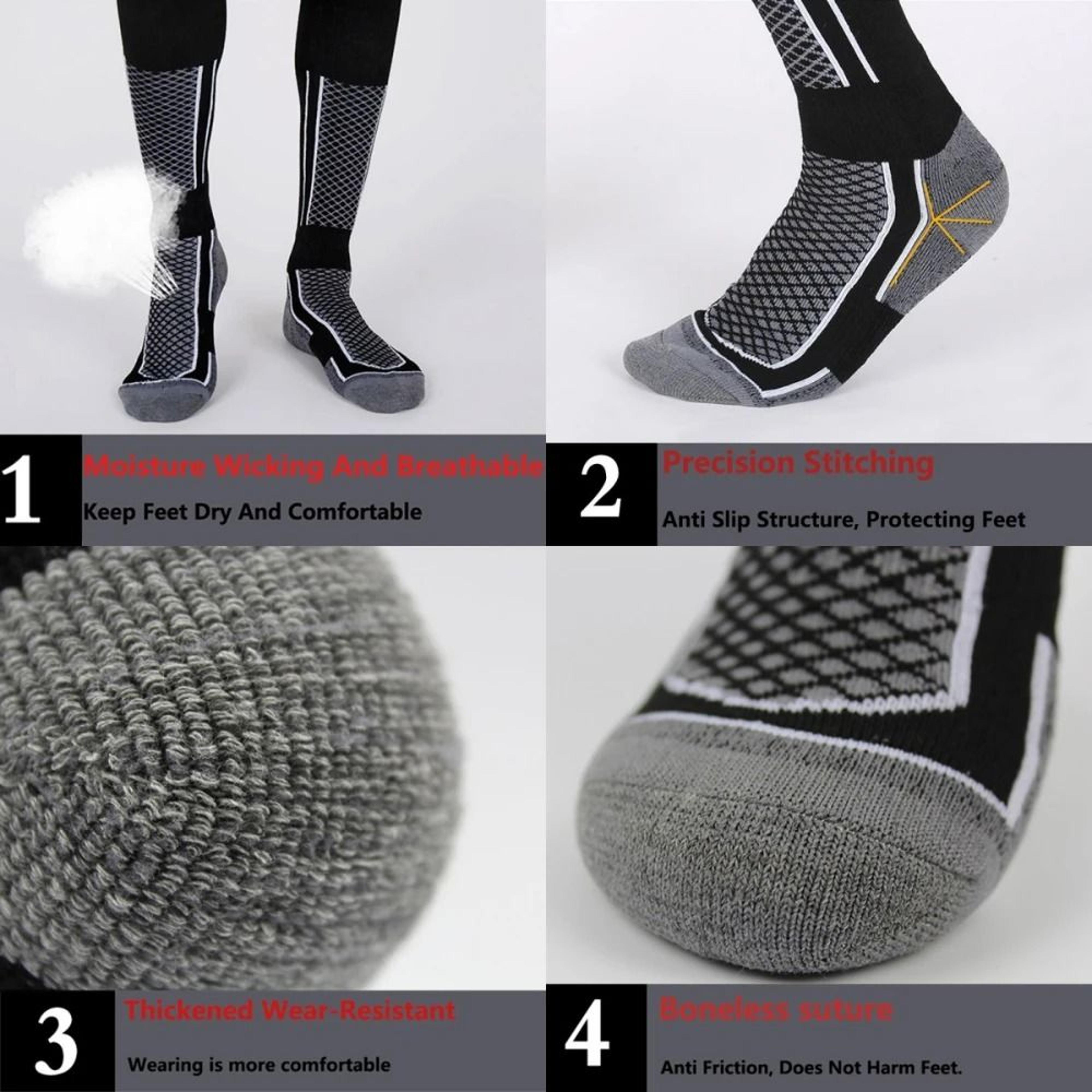 Winter Warm Ski Stockings For Hiking And Outdoor Sports 4