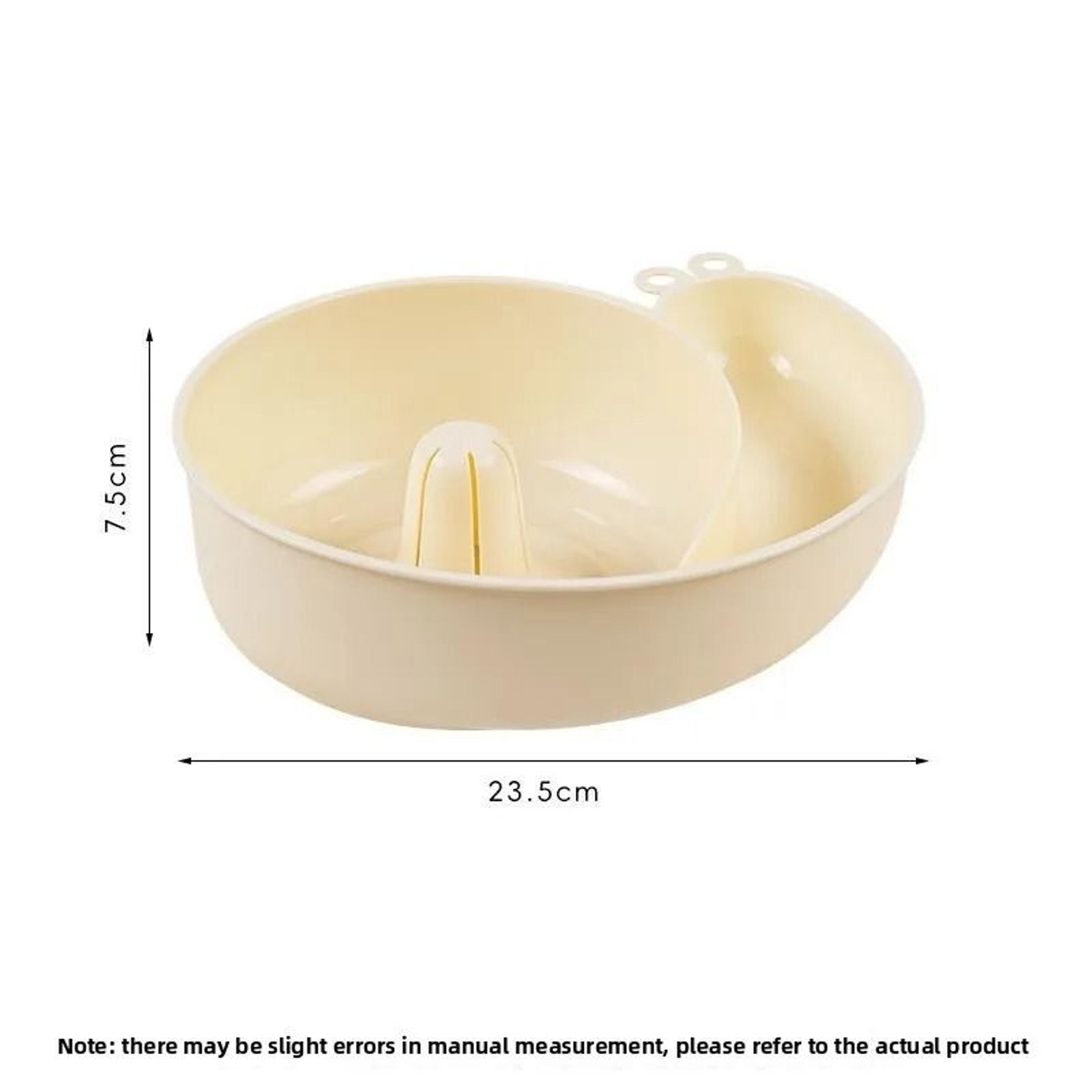 2 In 1 Snail Drain Automatic Cleaning Basket Fruit Plate Filter 6
