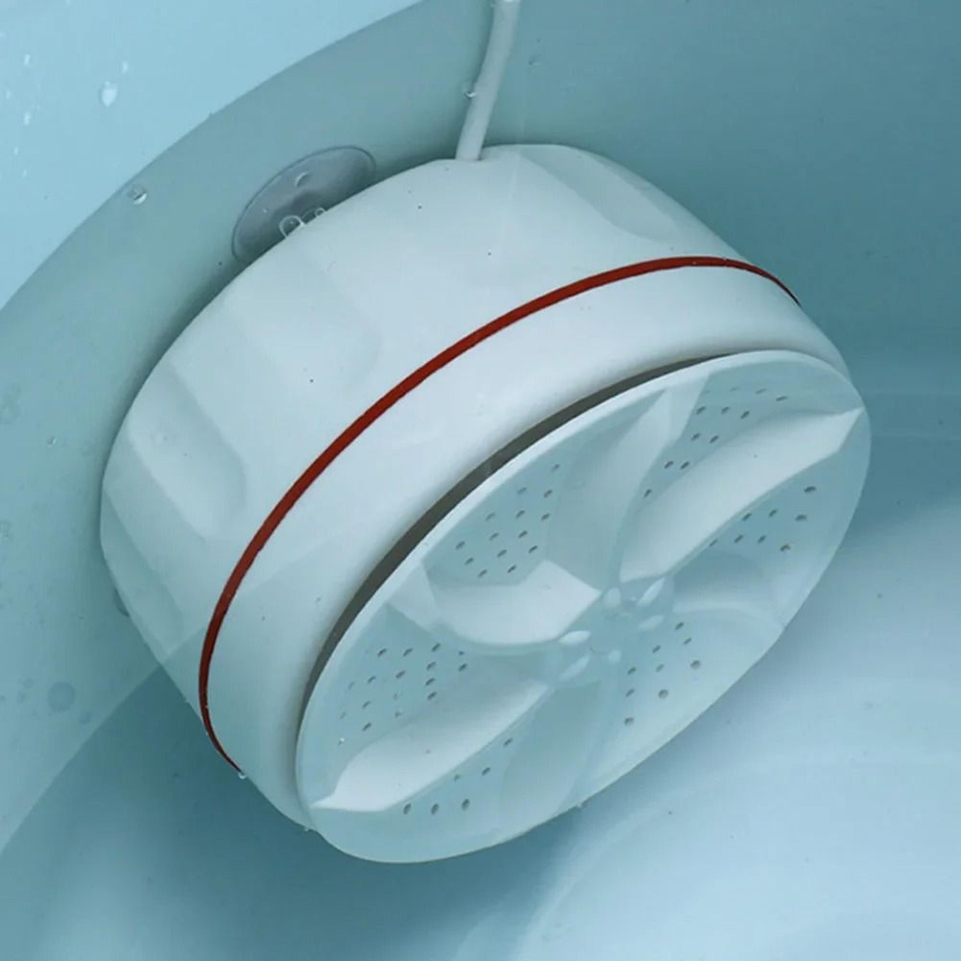 USB Travel Washer Turbine Machine Ultrasonic Bubble Mini Washer For Socks Underwear And Dishes 2