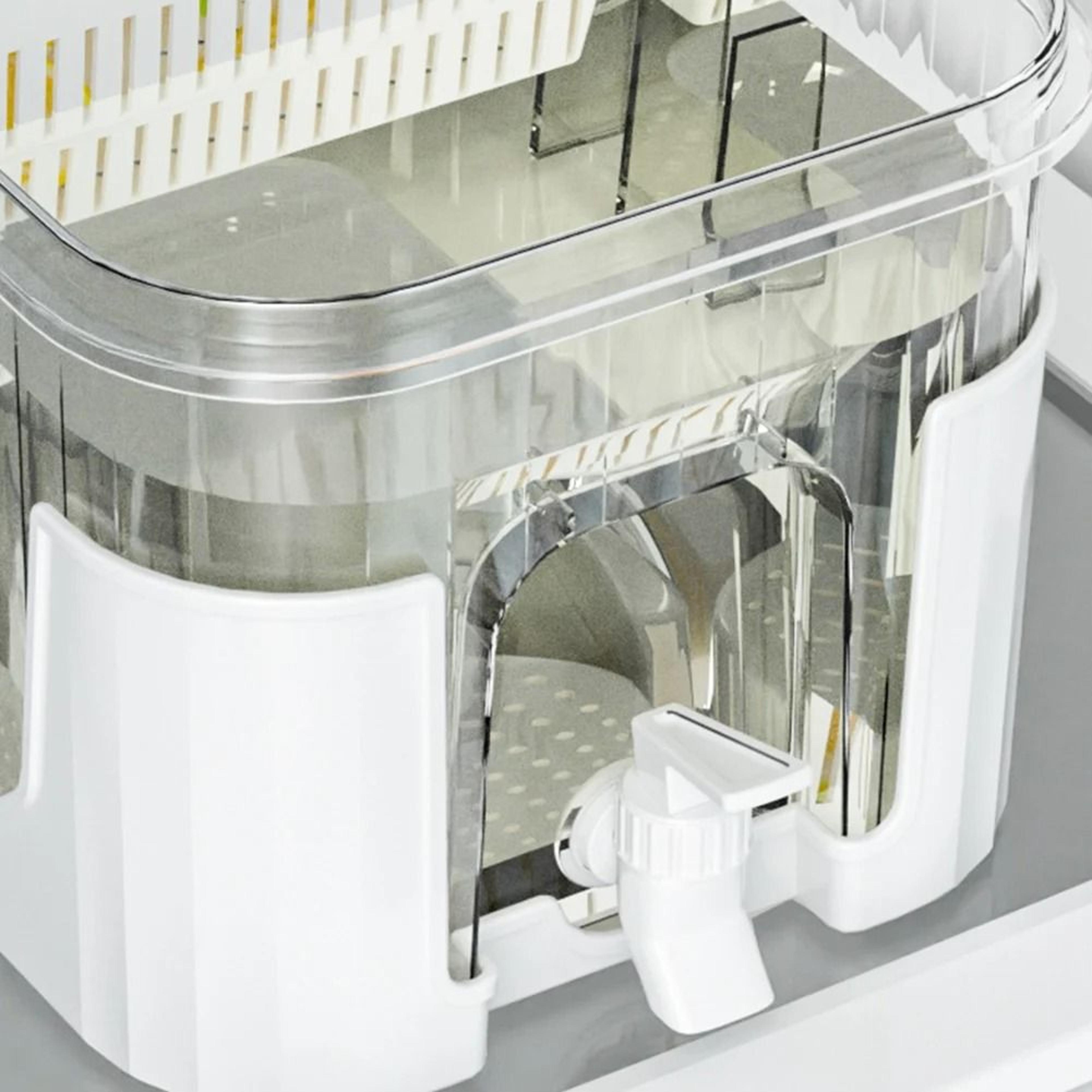 5L Refrigerator Juice Pitcher With Faucet And Bracket  Cold Water And Beverage Dispenser 0