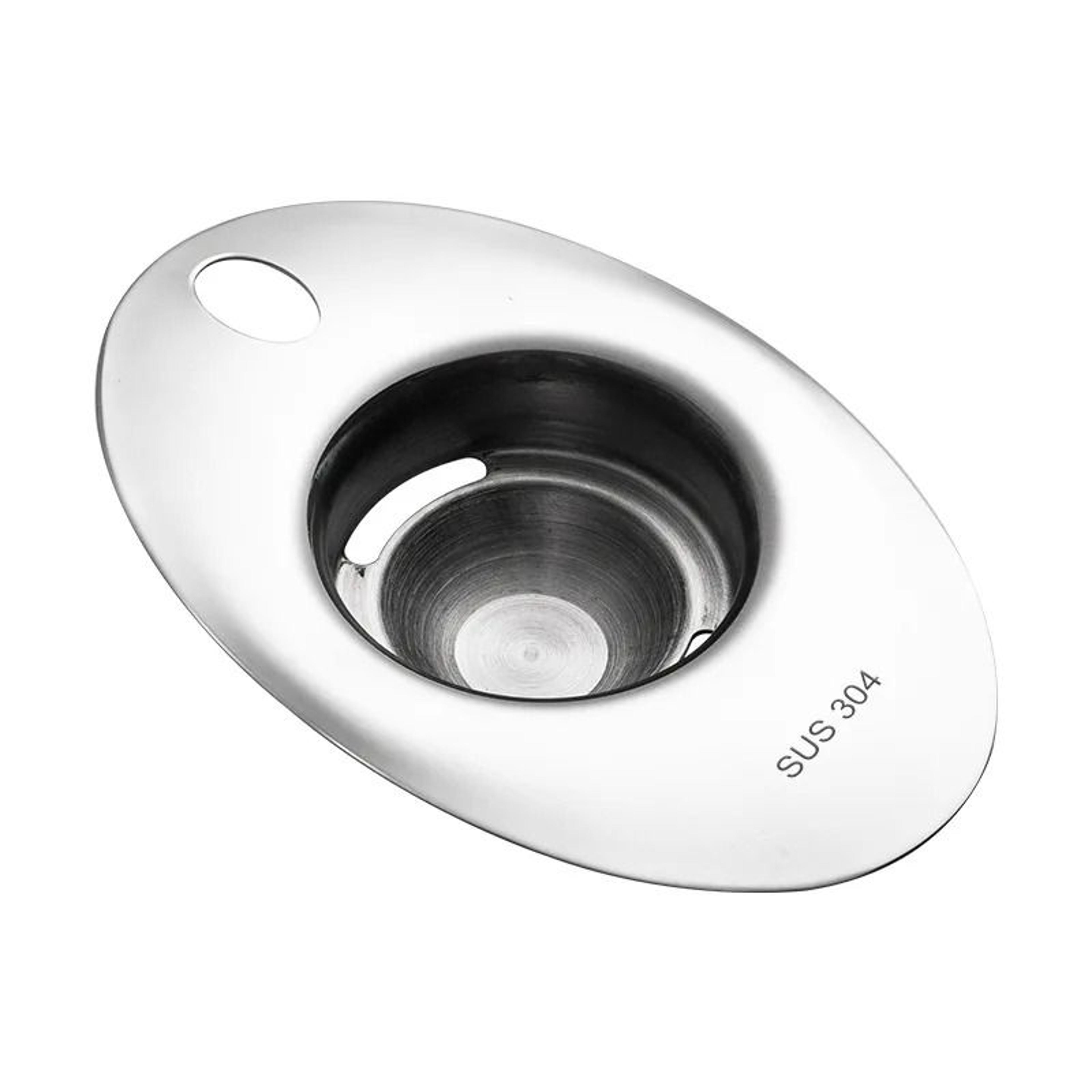 Stainless Steel Egg White Separator  Ergonomic Yolk Filter Funnel Spoon Tool 8
