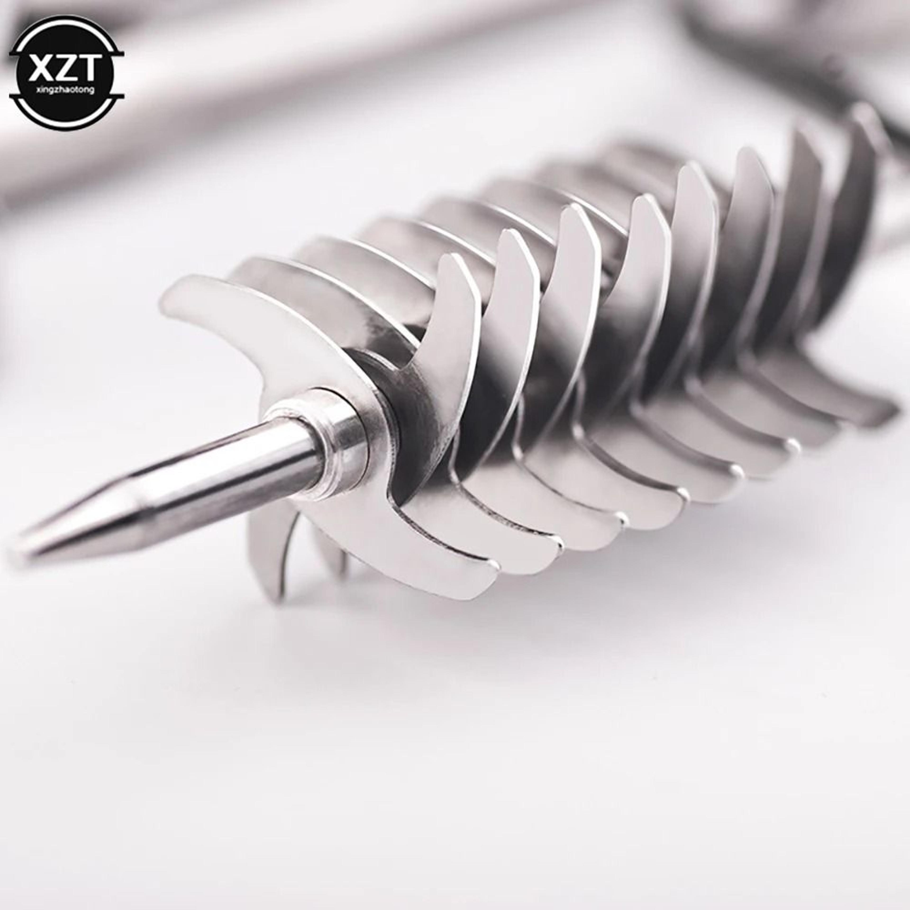 Stainless Steel Herb Mill Shredder  Rotary Vegetable And Herb Grinder 3