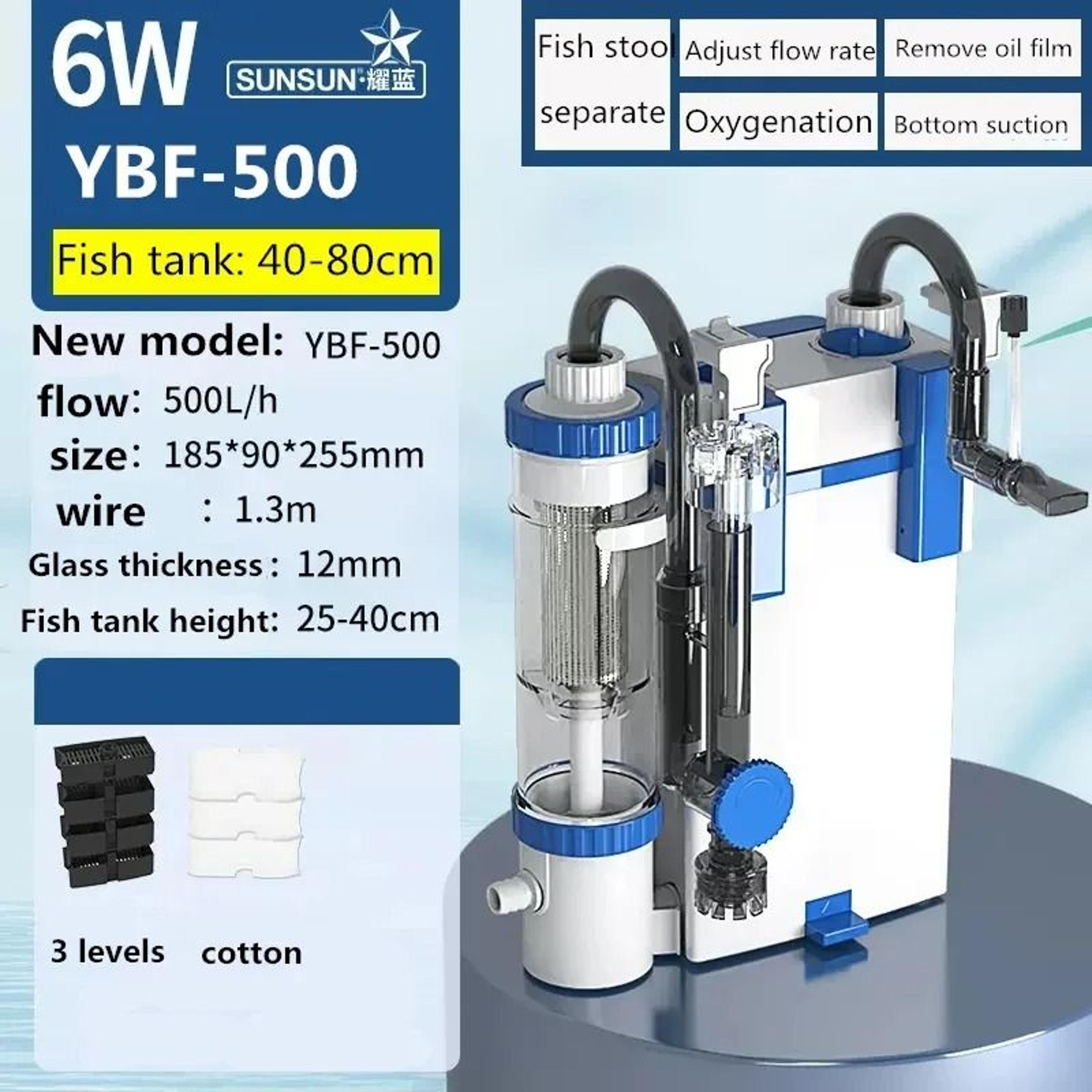 Fish Tank Filter With Oxygenation And Water Purification System 7