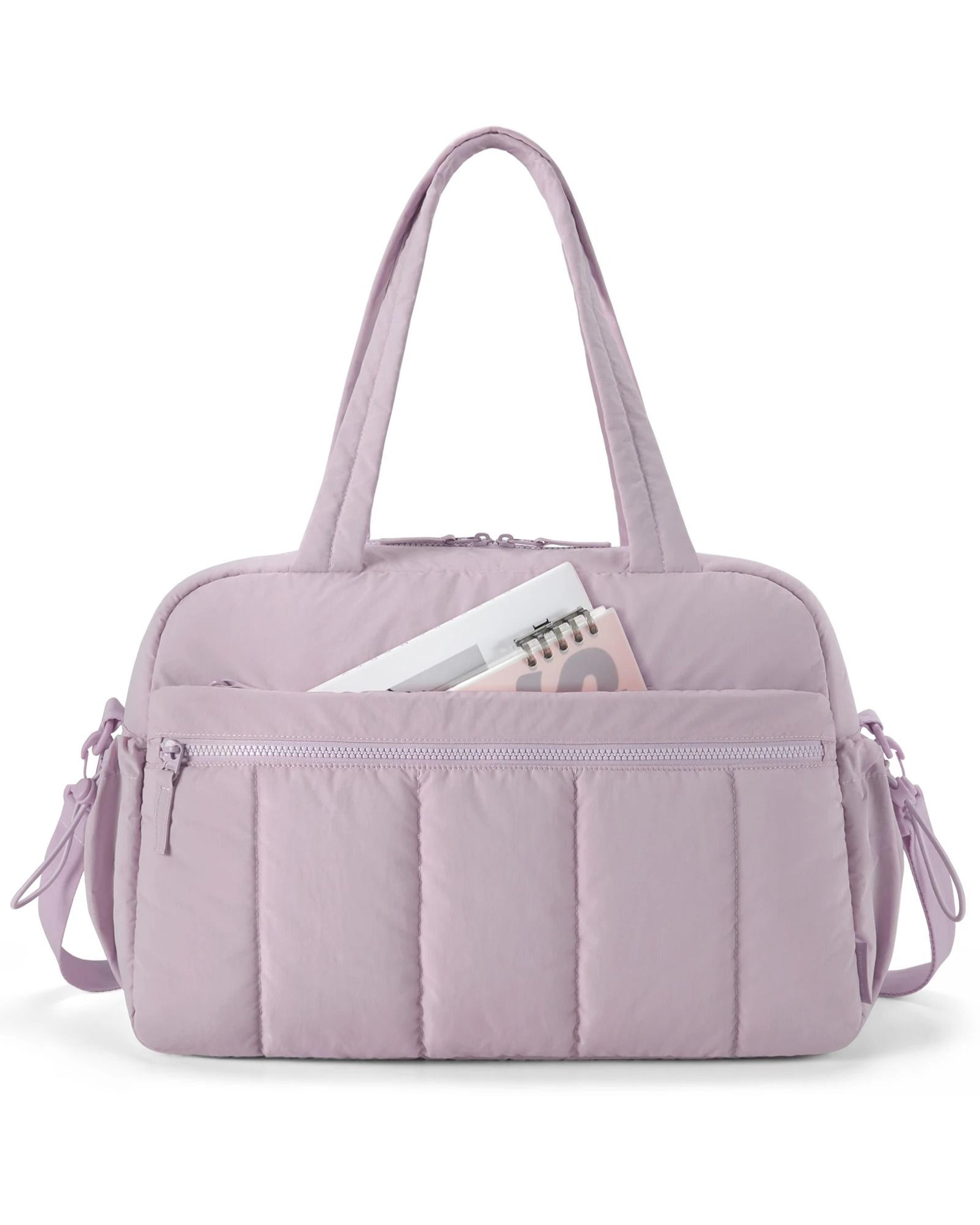 Travel Bag Womens Carry On Storage Organizer With Shoulder Strap Large Capacity Sport Gym Bag 11