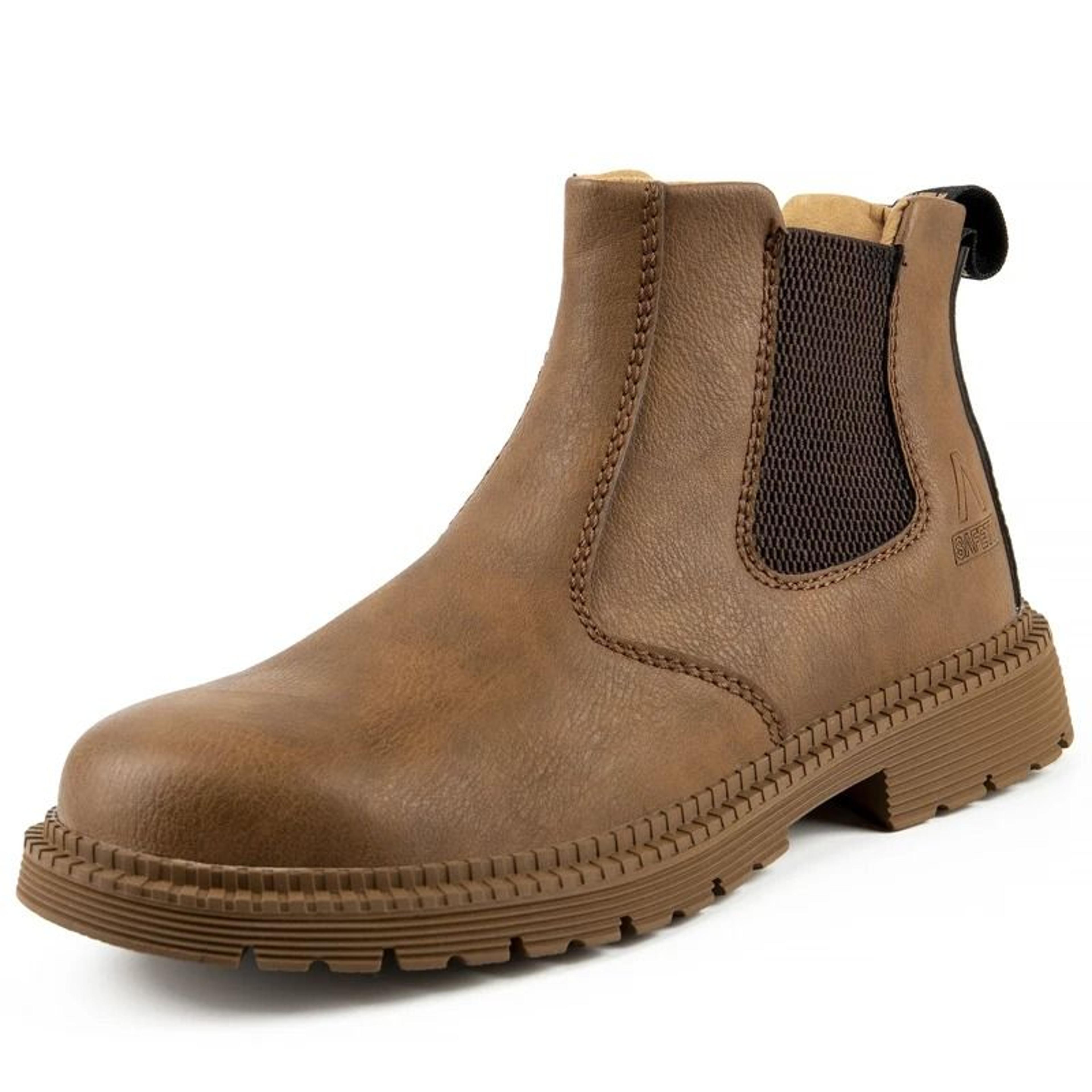 Men Waterproof Steel Toe Work Safety Boots 8