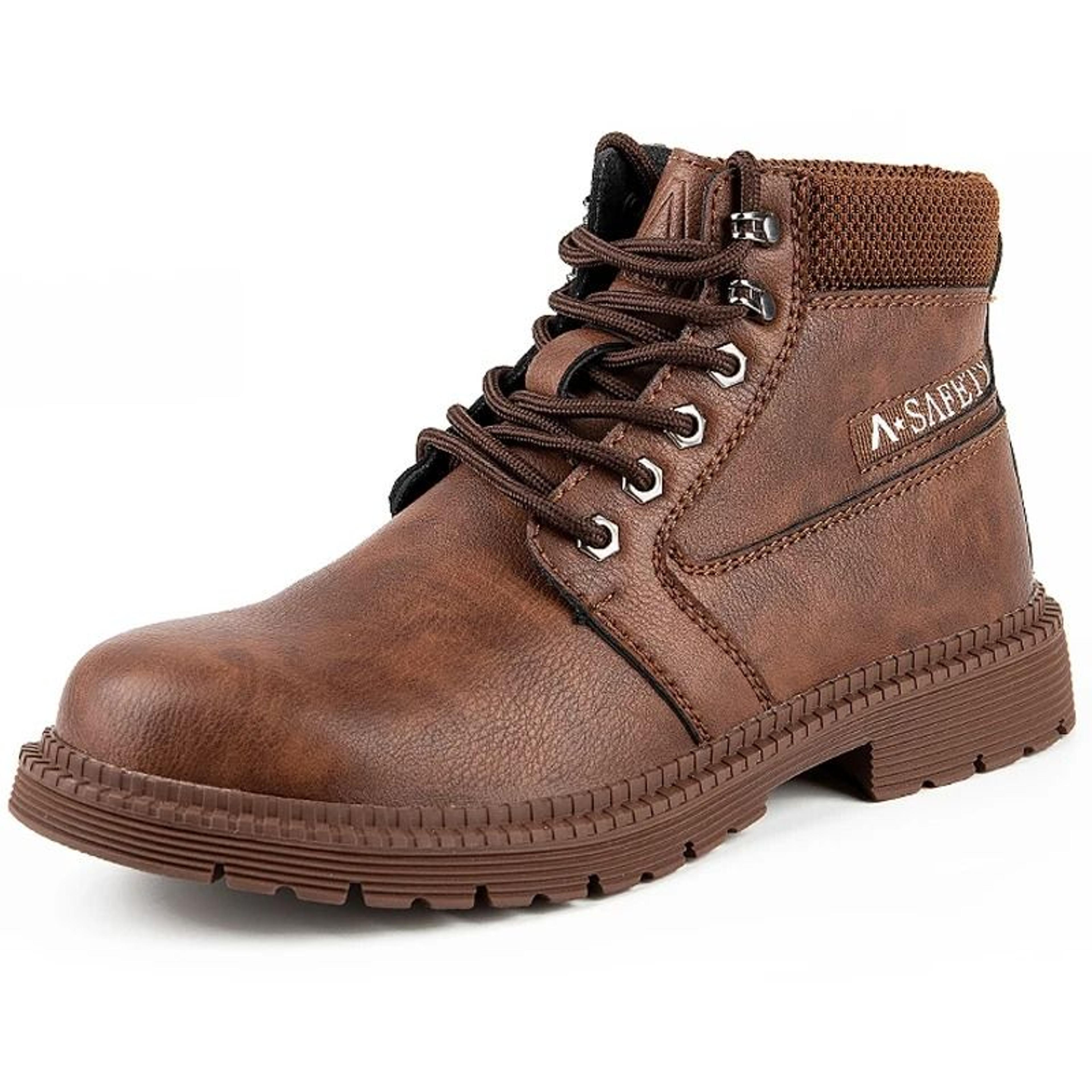 Men Waterproof Steel Toe Work Safety Boots 12