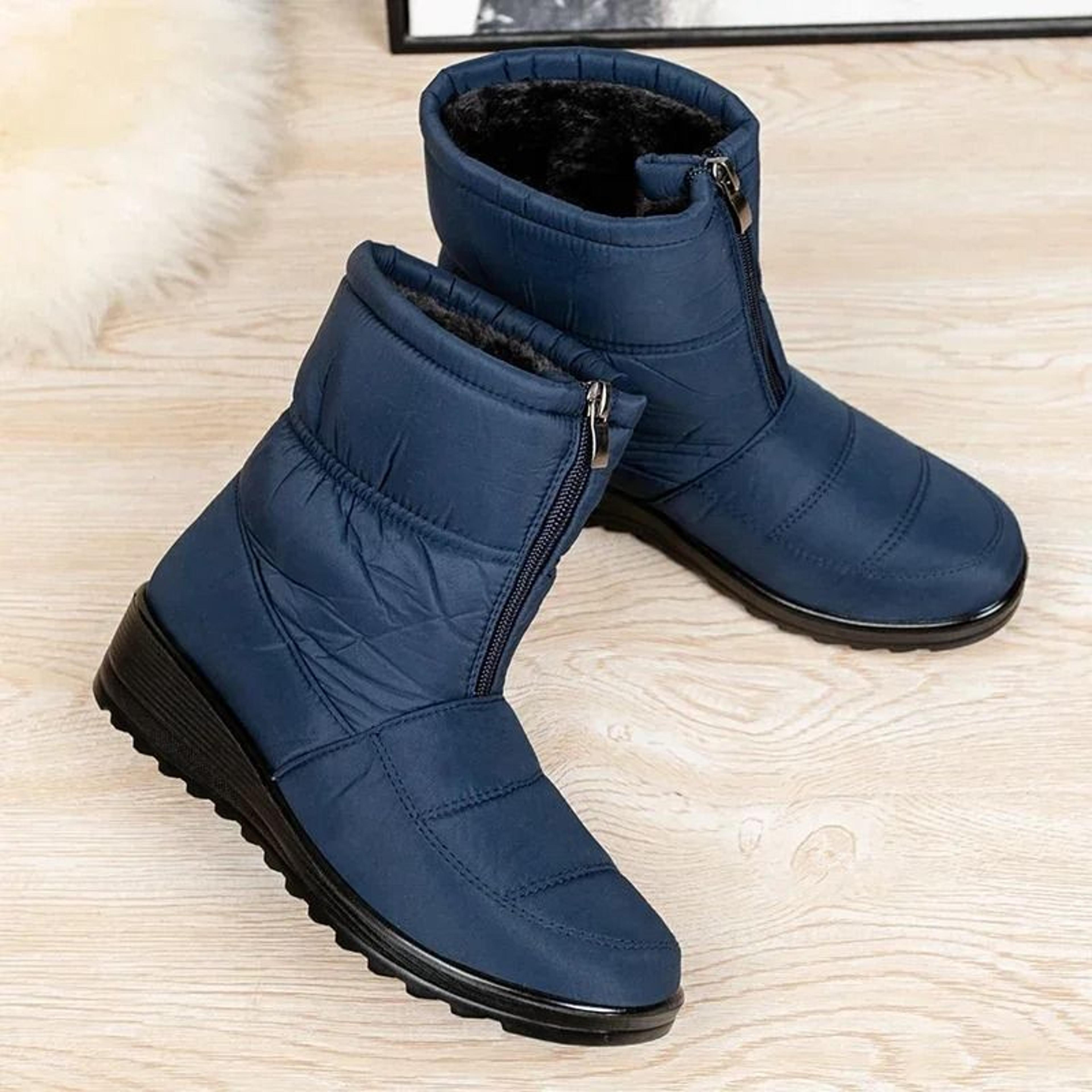 Women Waterproof Non Slip Winter Snow Boots 13