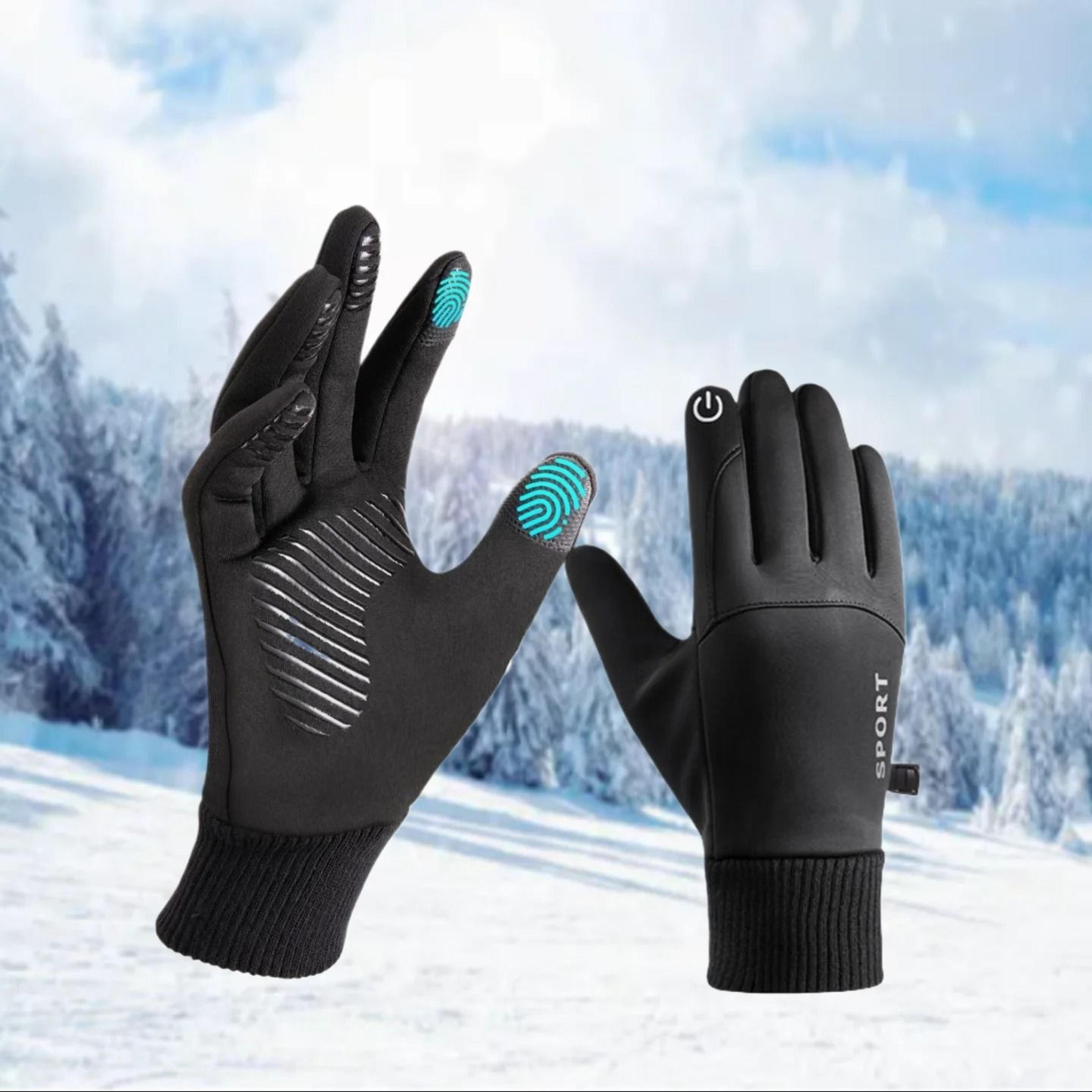 Winter Touch Screen Thermal Gloves Waterproof Windproof Warm Gloves 0