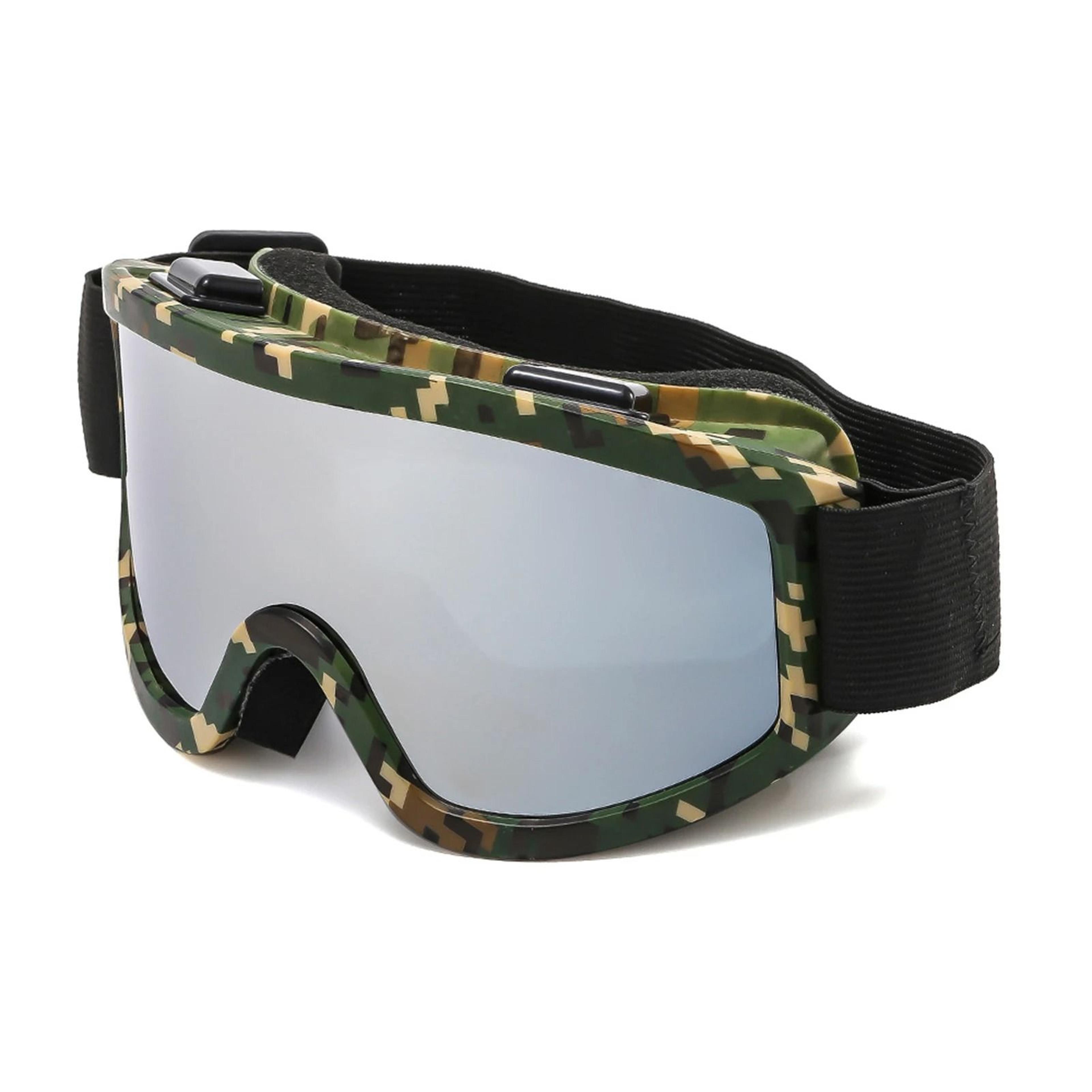 Large Frame Ski Goggles With Colorful Lens Anti Collision Anti Glare Outdoor Snow Goggles 6