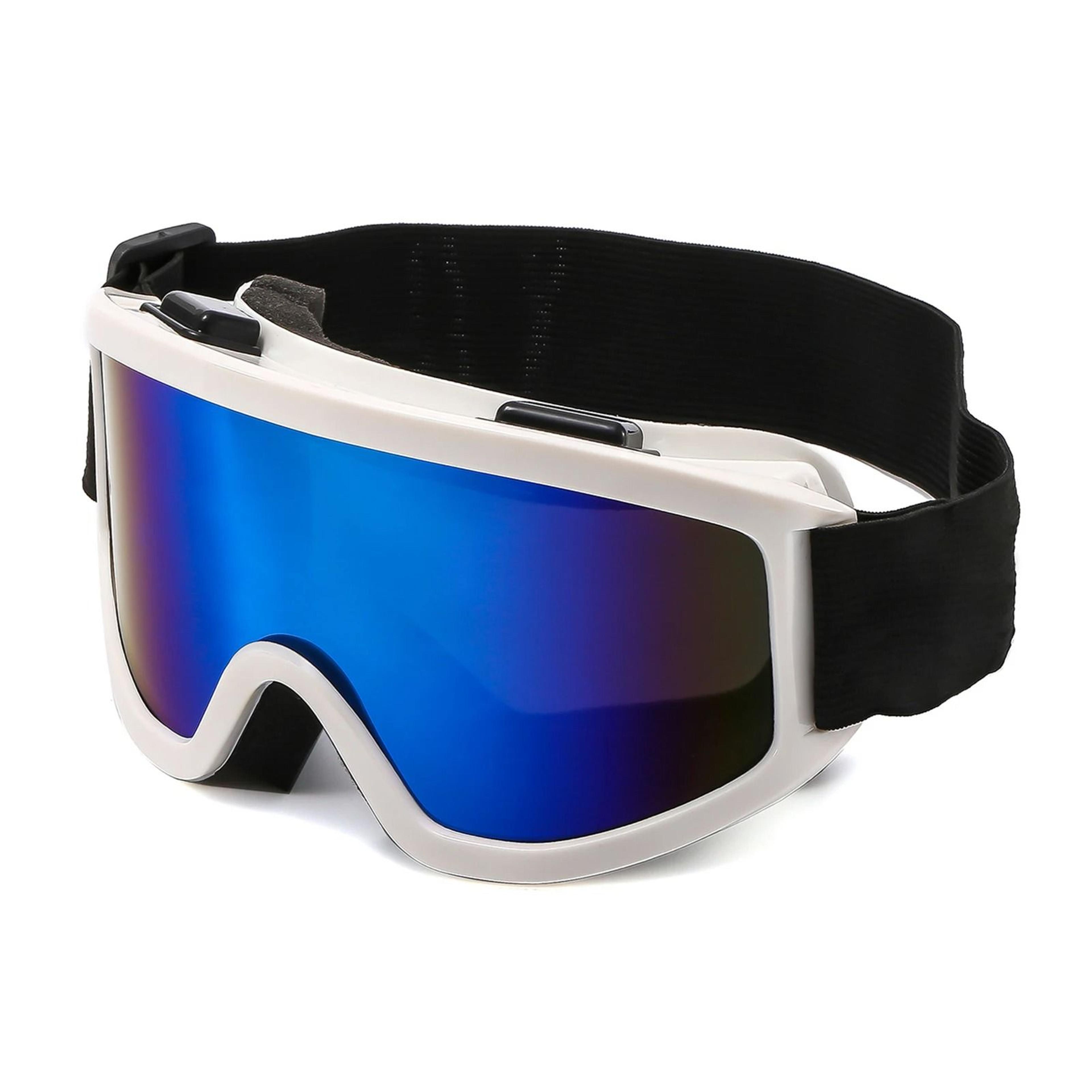 Large Frame Ski Goggles With Colorful Lens Anti Collision Anti Glare Outdoor Snow Goggles 16