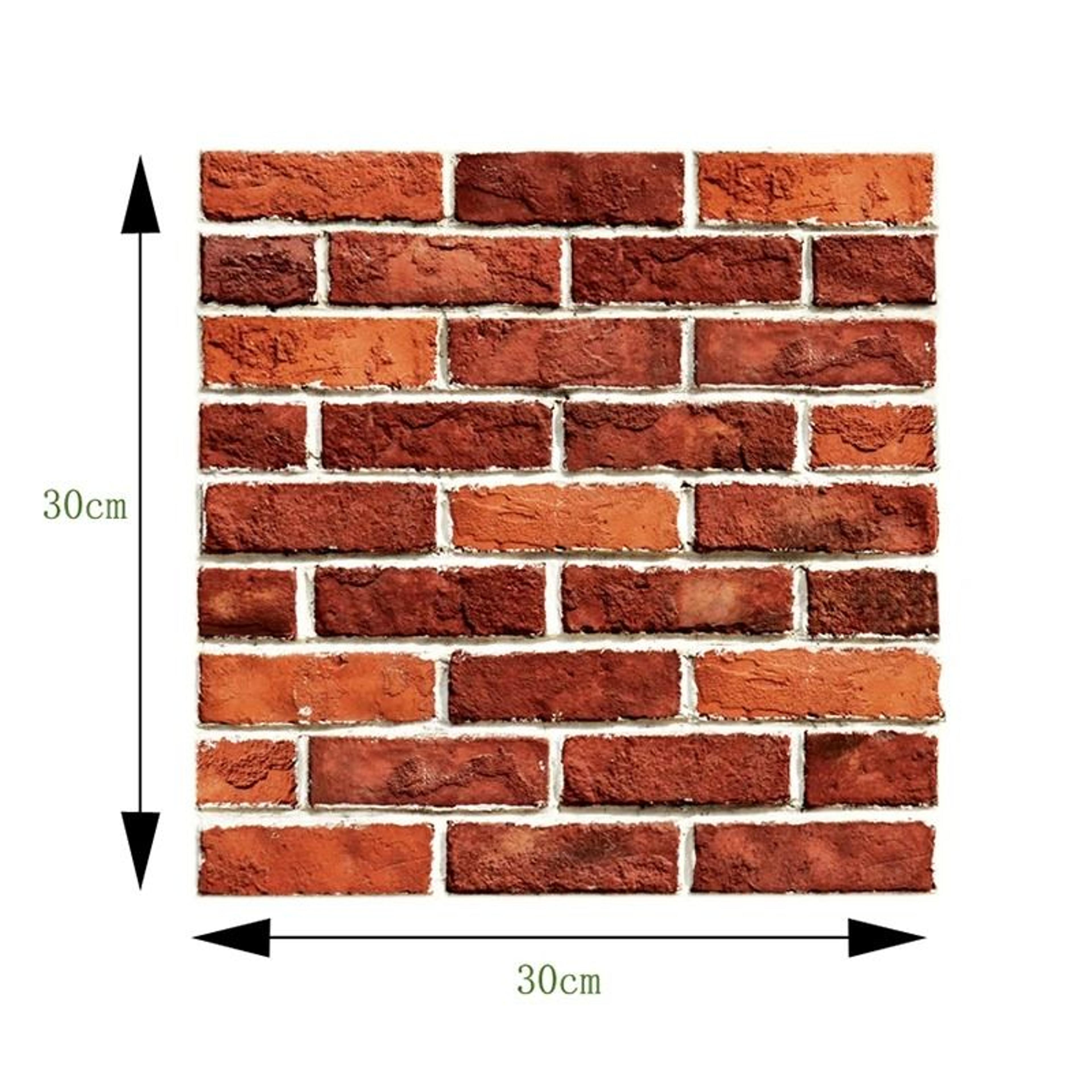 3D Brick Wall Stickers Waterproof SelfAdhesive Panels For Home Decor 24