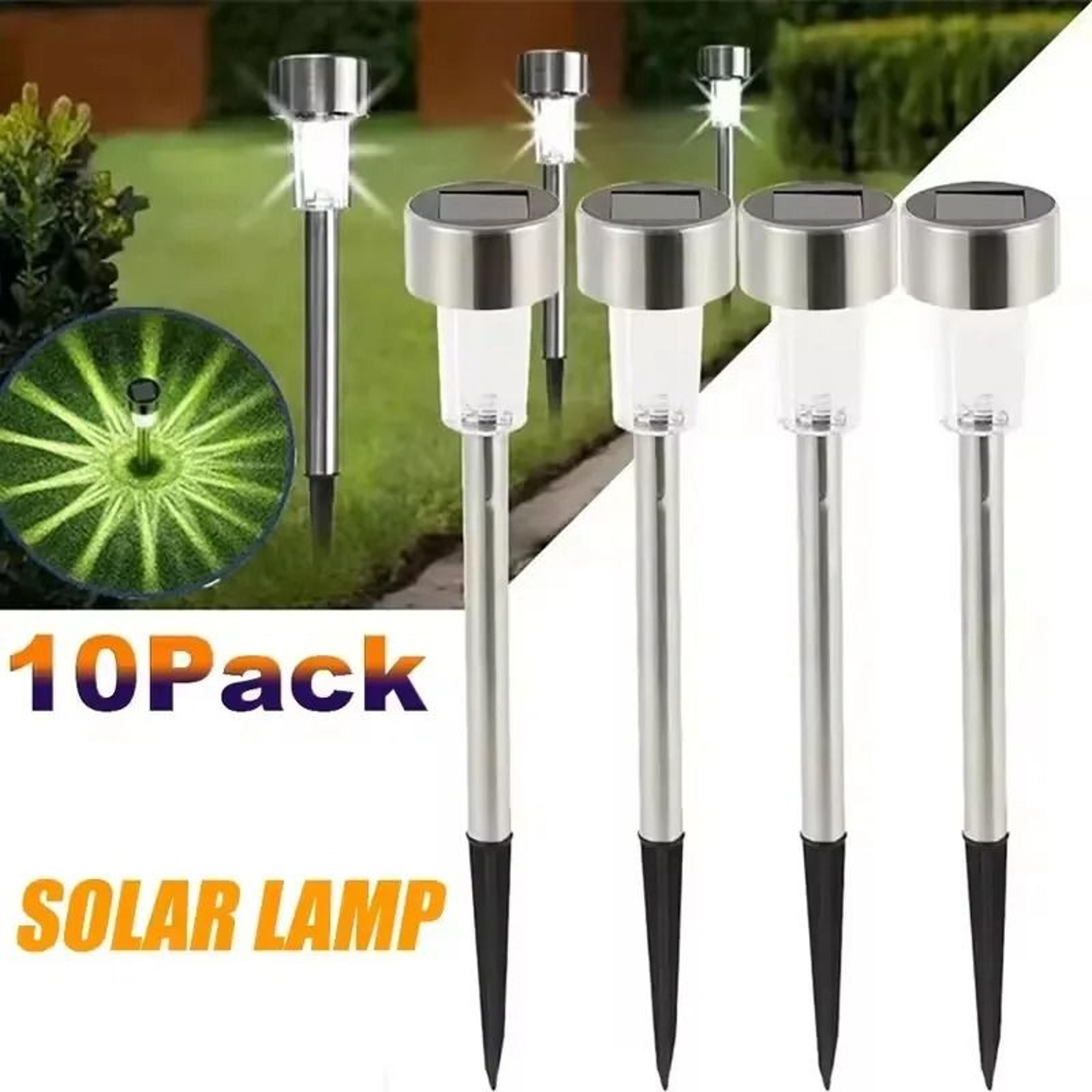 Outdoor Solar Garden Pathway Lights Set 0