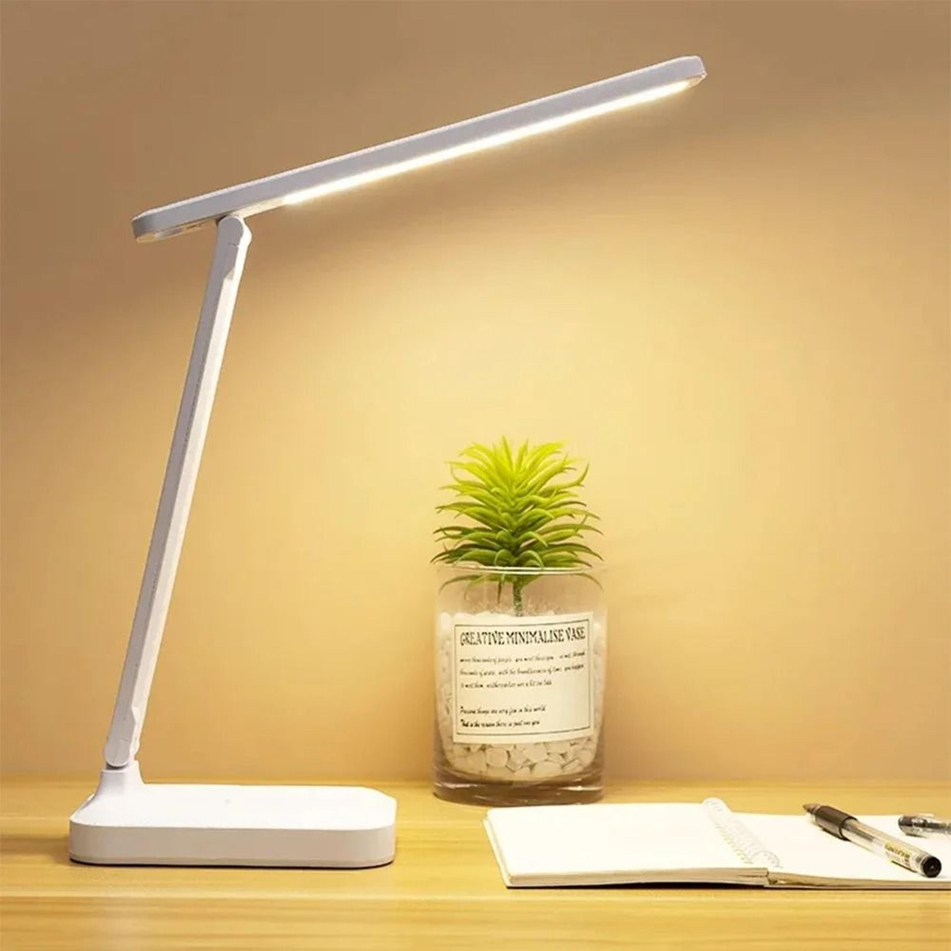 LED Foldable Desk Lamp With Stepless Dimming And Touch Controls 1
