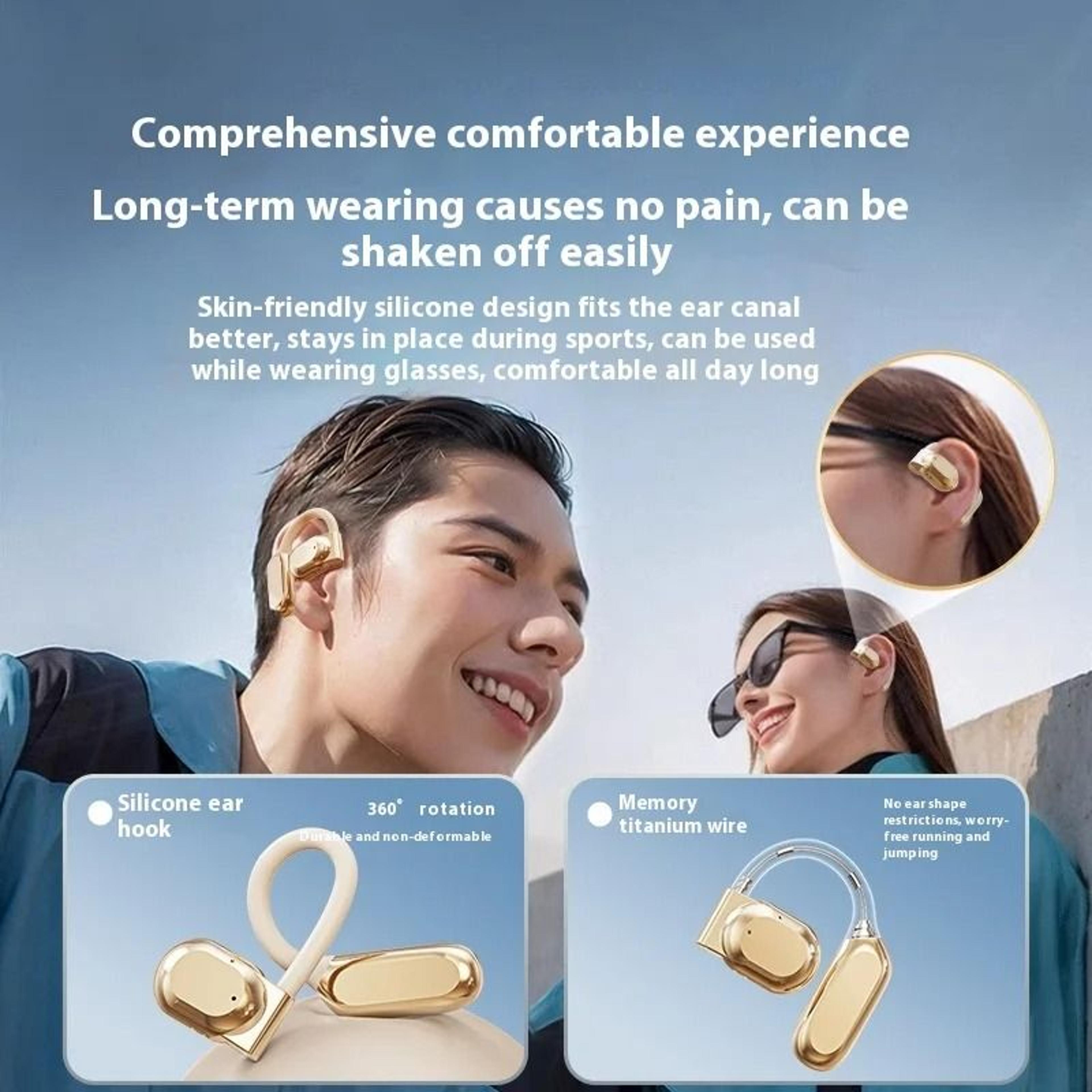 Open Ear Wireless Earphones With Air Conduction And Waterproof Design 3