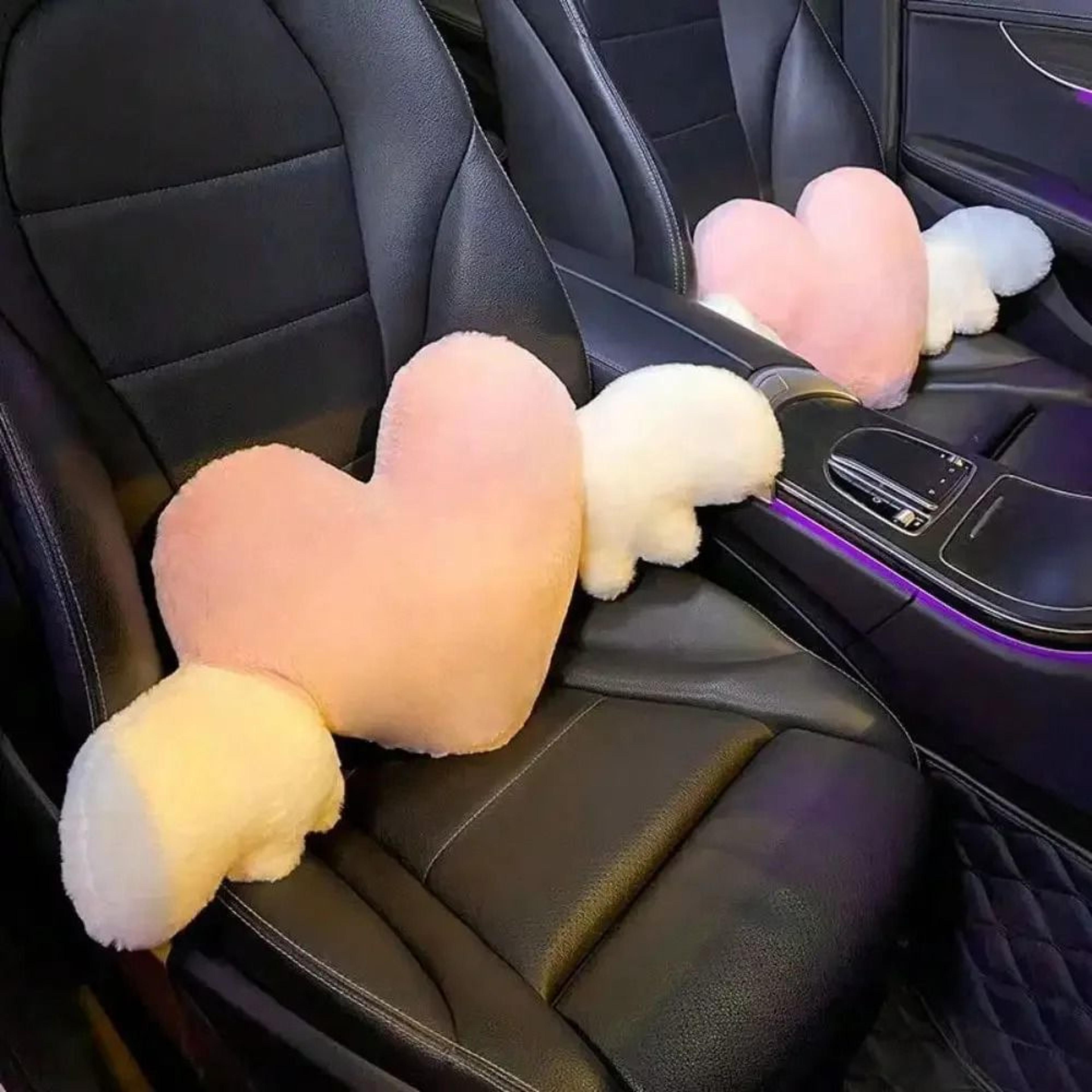 Love Wings Car Headrest Plush Pillow 5