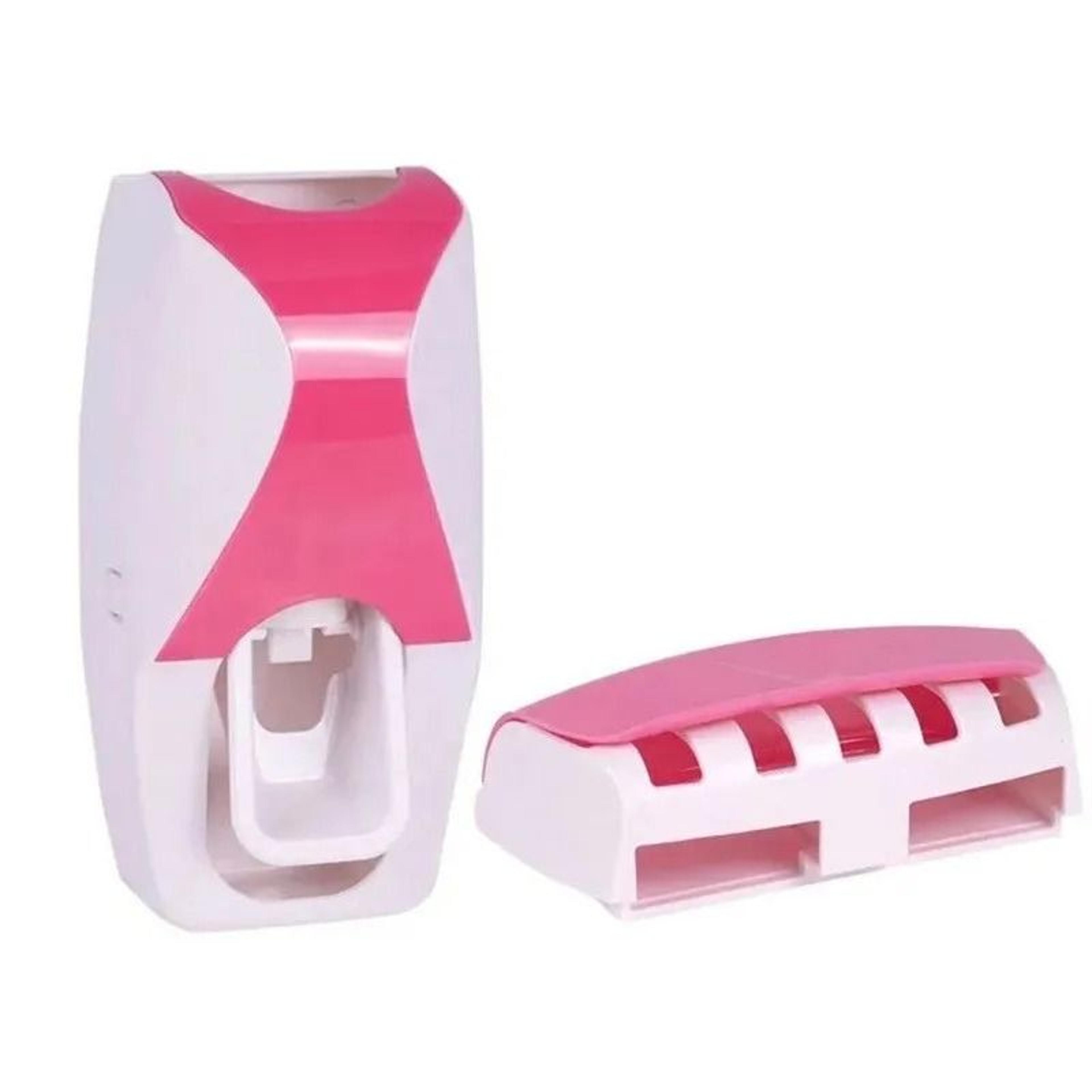 Wall Mounted Toothbrush And Toothpaste Holder Set 7