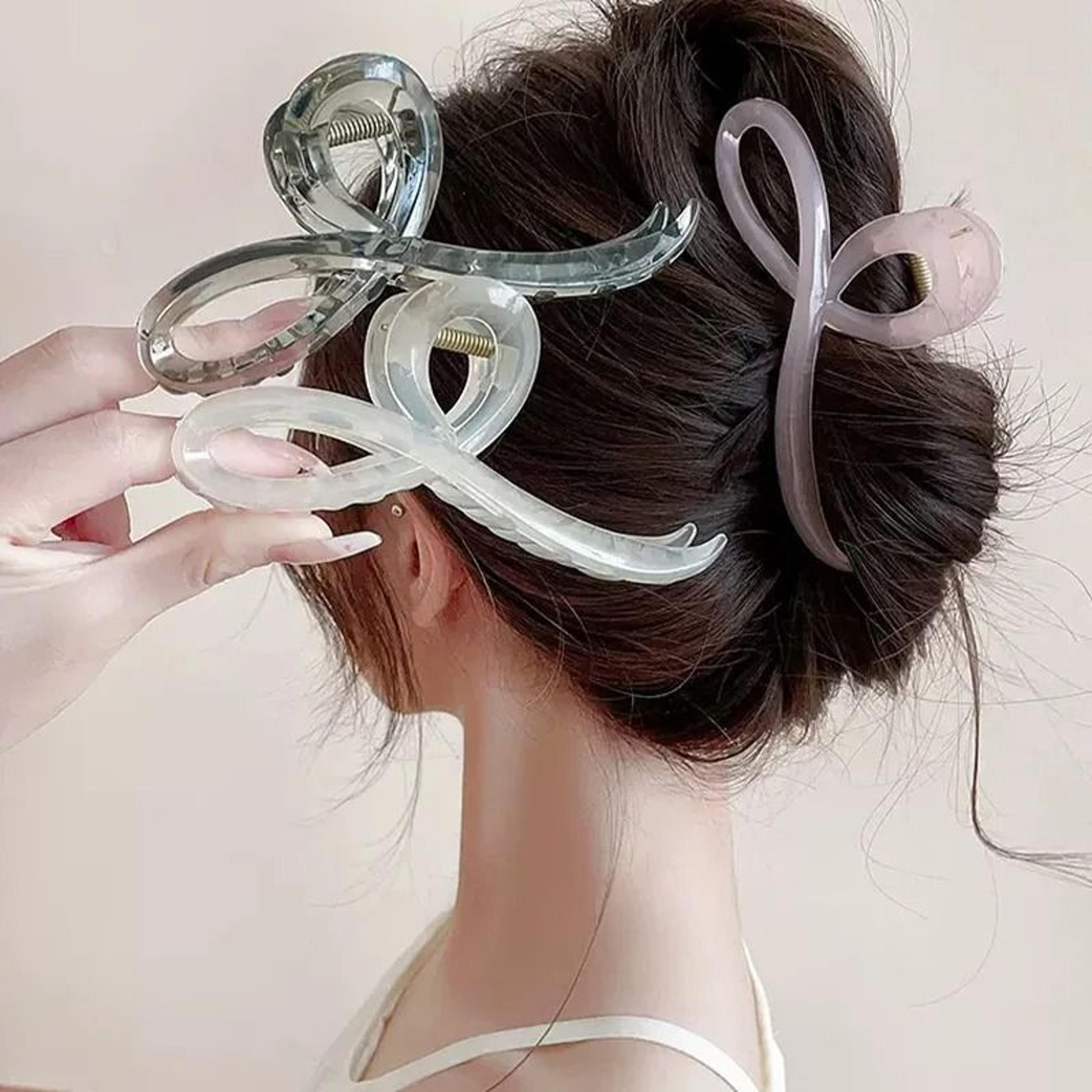 Jelly Bow Hair Claw Clip 12