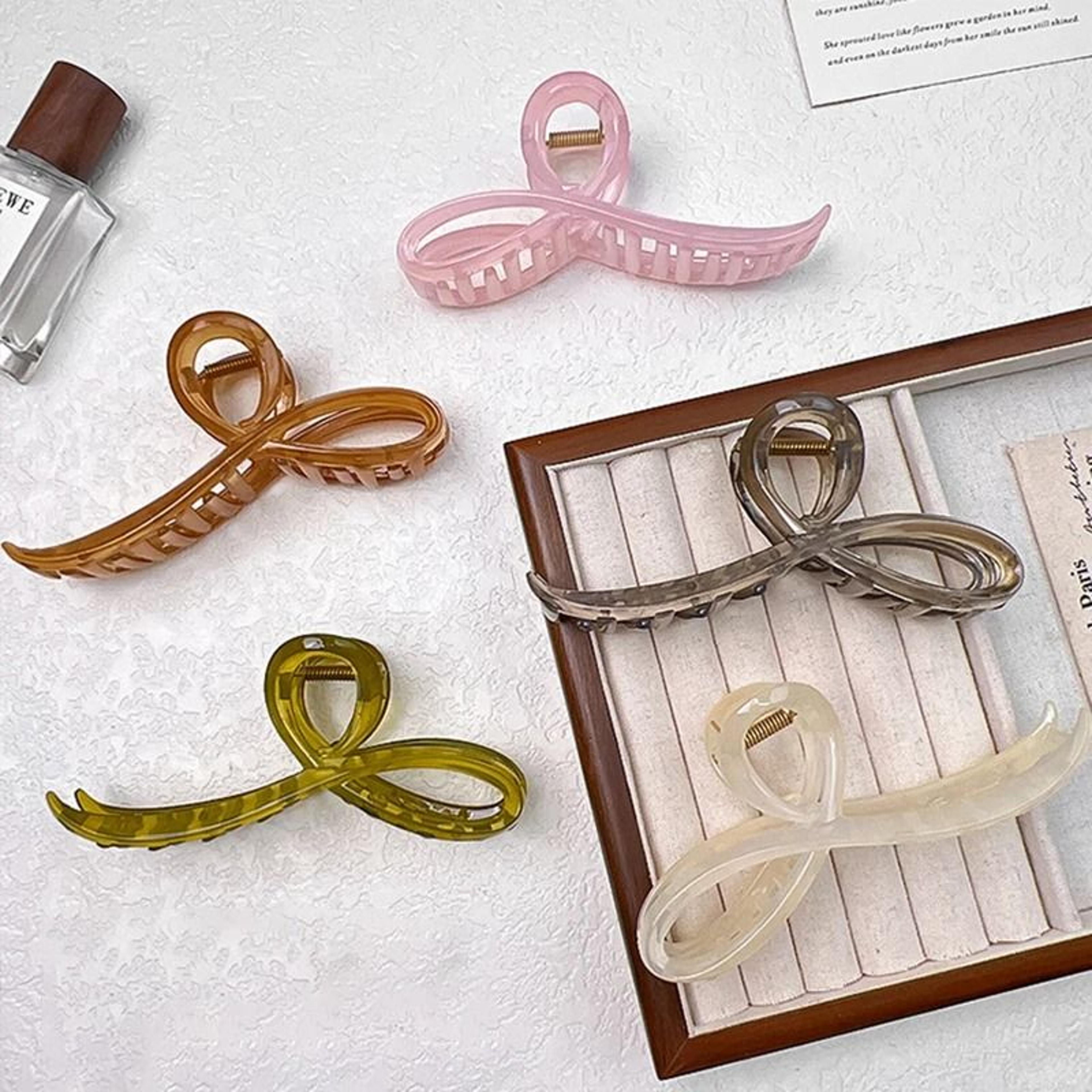 Jelly Bow Hair Claw Clip 4