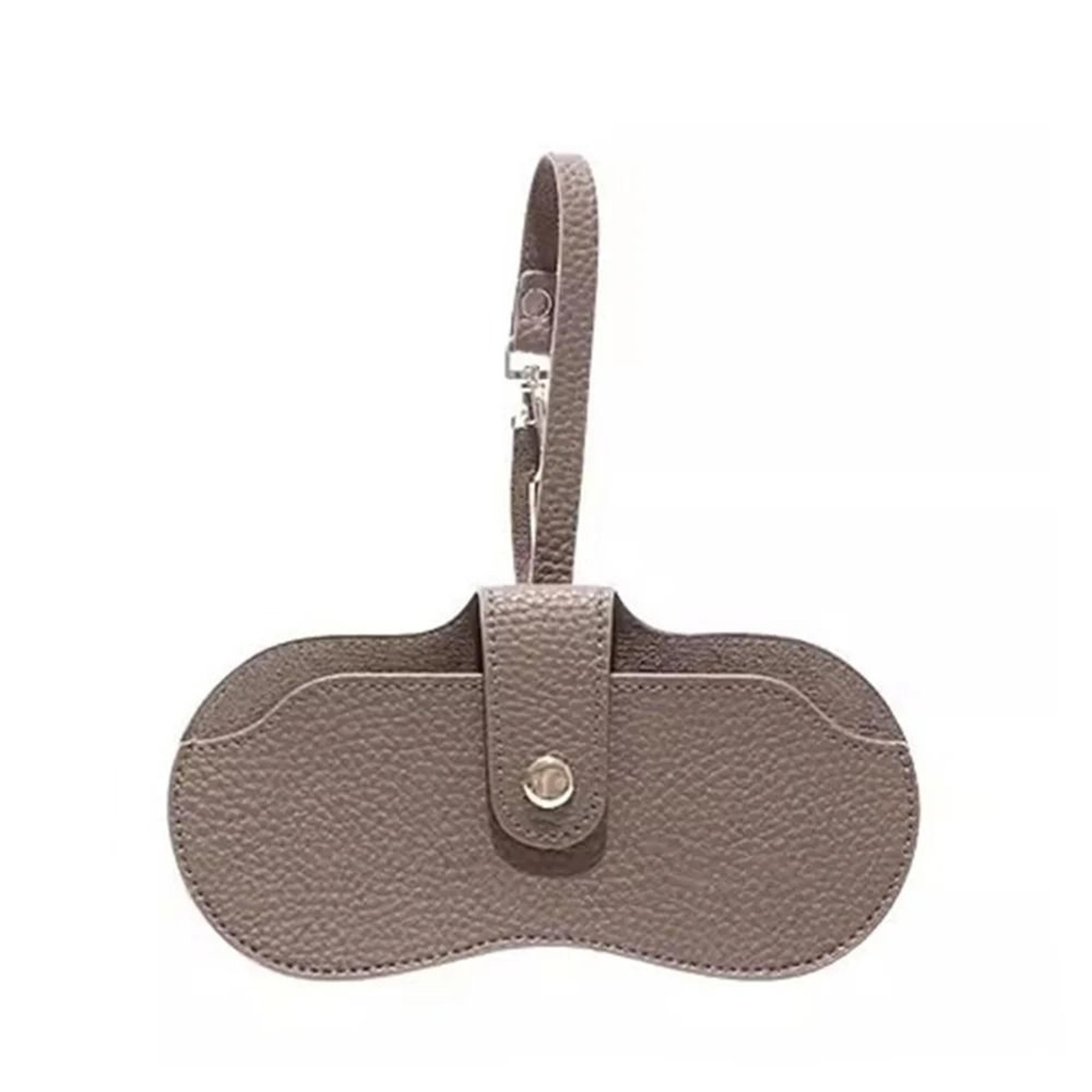 Magnetic Leather Glasses Case With Lanyard 9