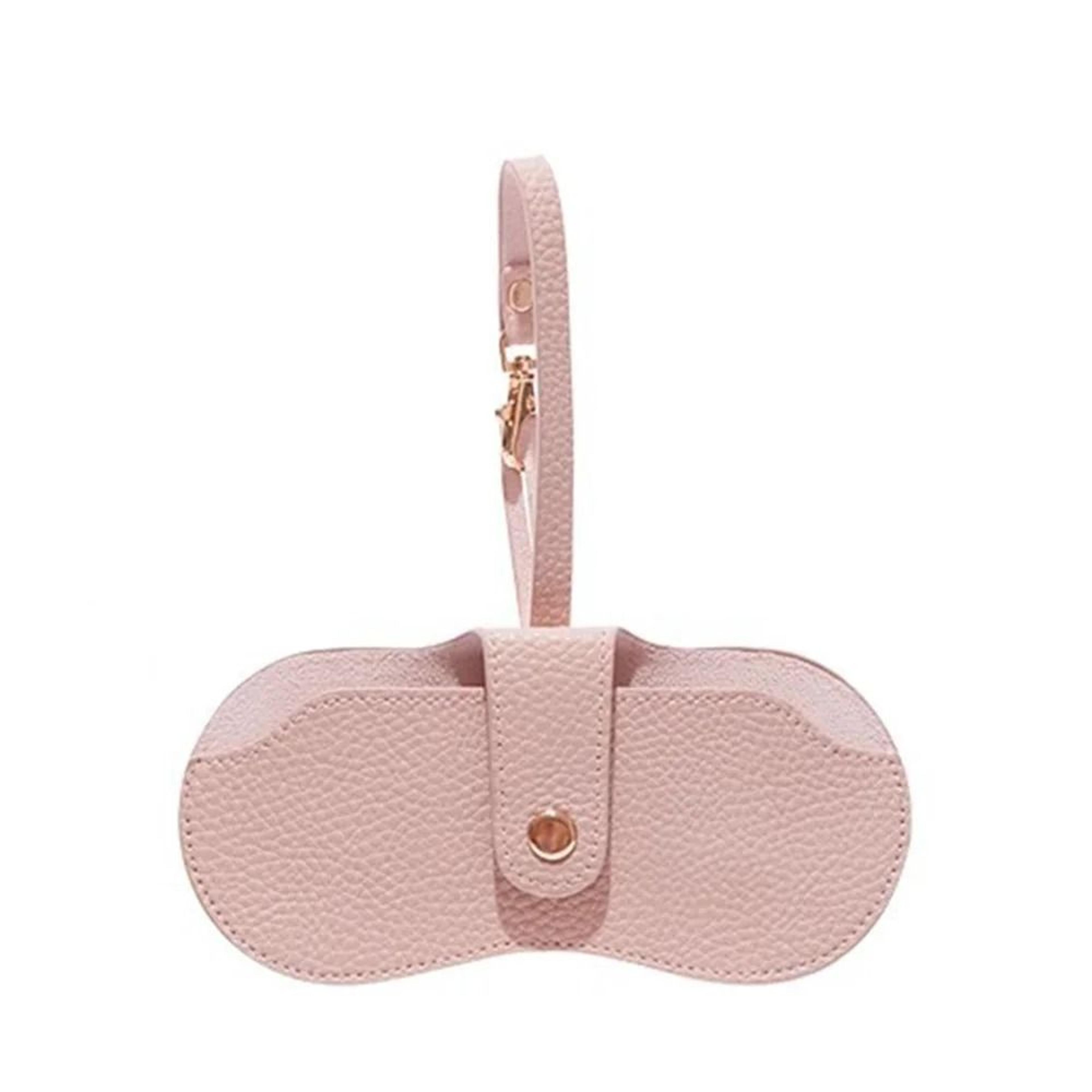 Magnetic Leather Glasses Case With Lanyard 10