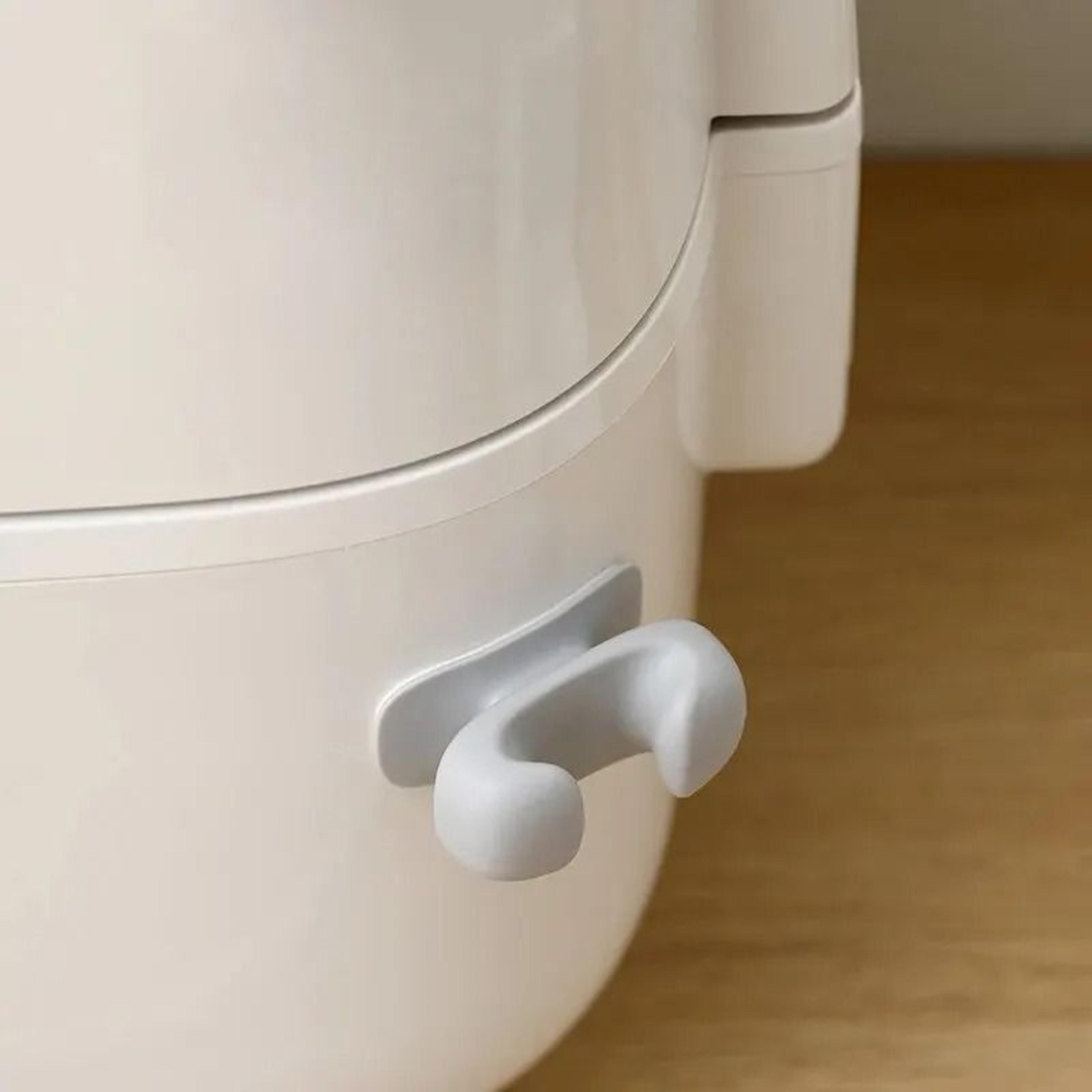 Silicone Rice Spoon Holder For Wall Mounted Kitchen Storage 2