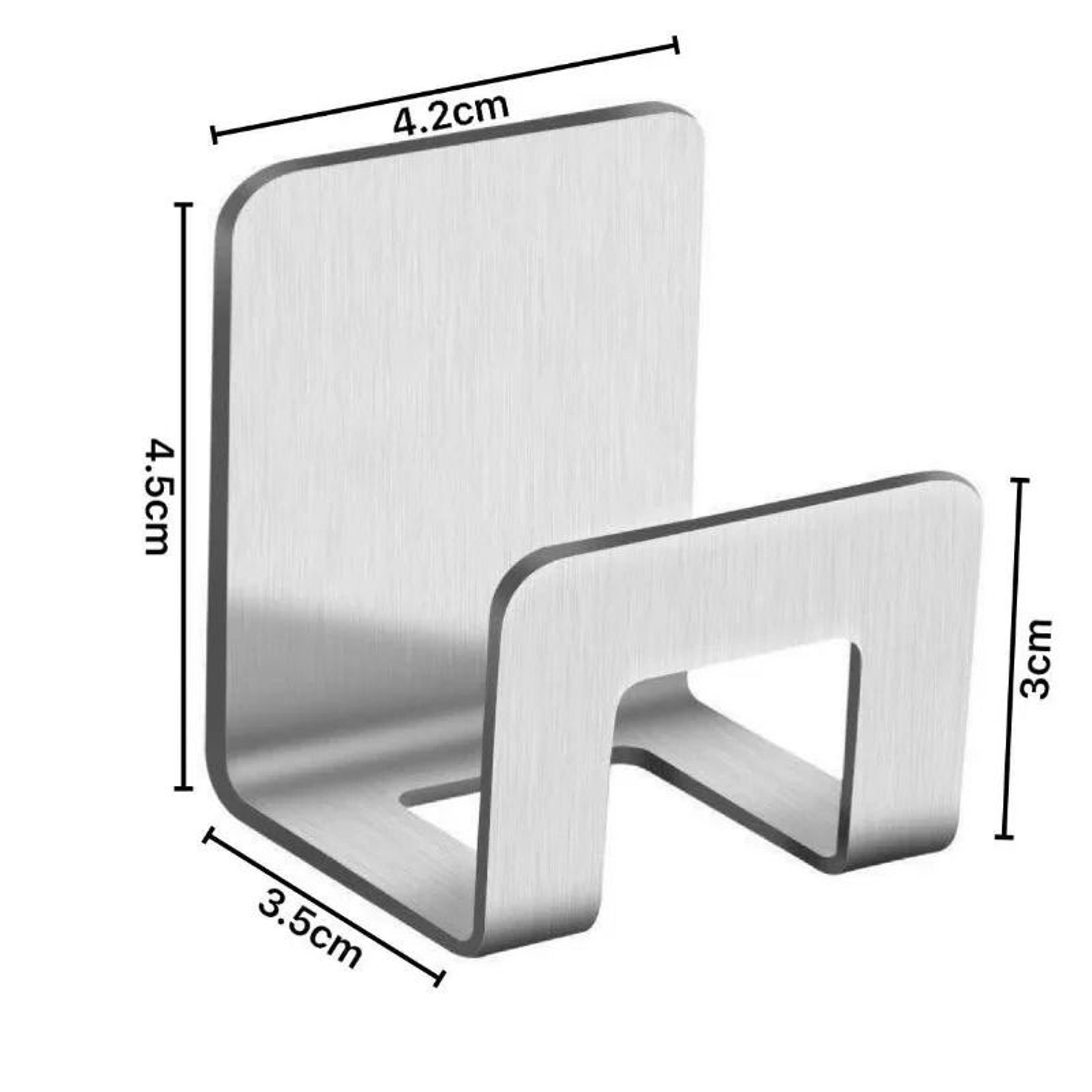 Stainless Steel Sponge Holder Hooks For Kitchen Sink 5