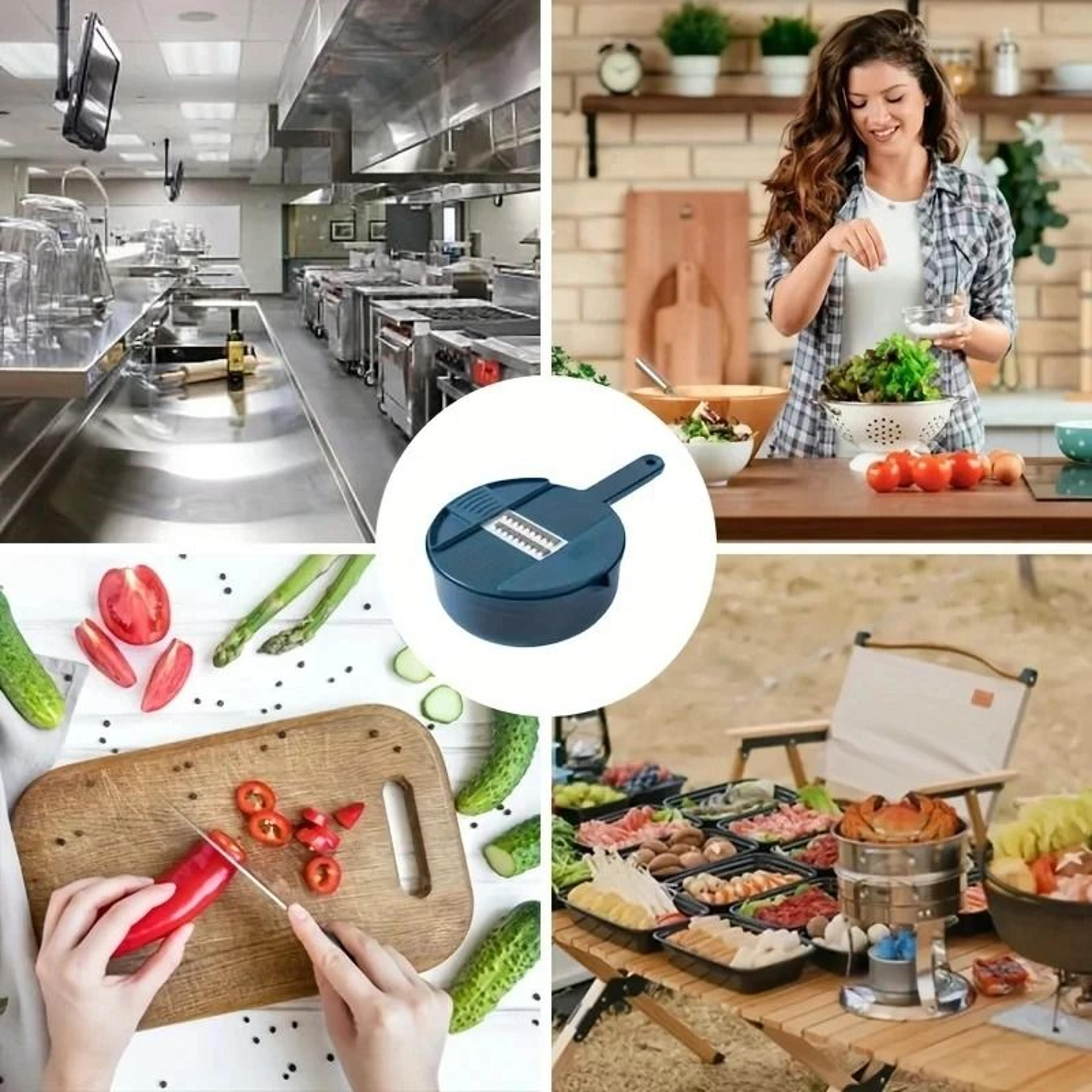9 In 1 Multi Functional Vegetable Cutter And Slicer Set 3