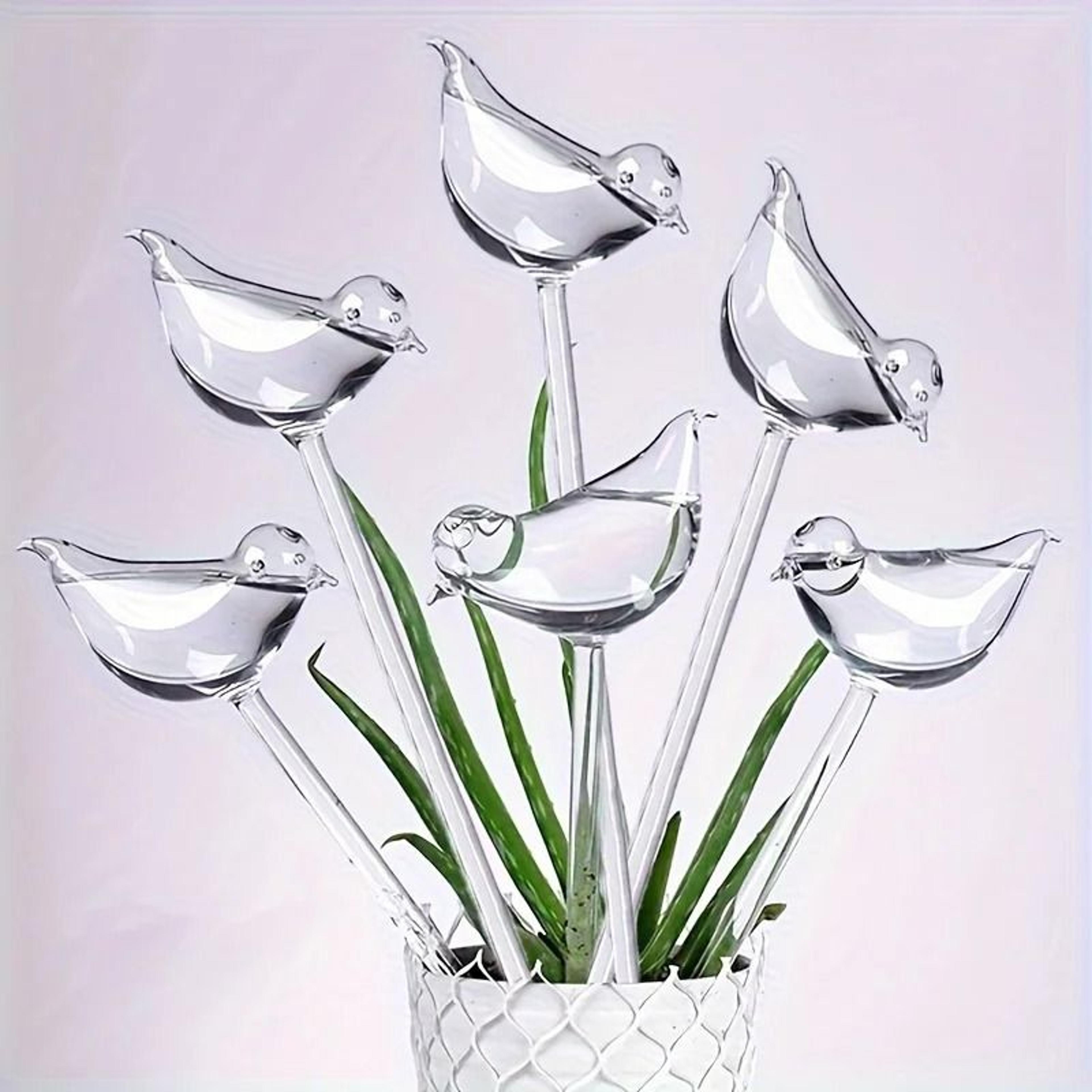 Bird Shaped Self Watering Globes  Automatic Plant Watering For Indoor And Outdoor Plants 0
