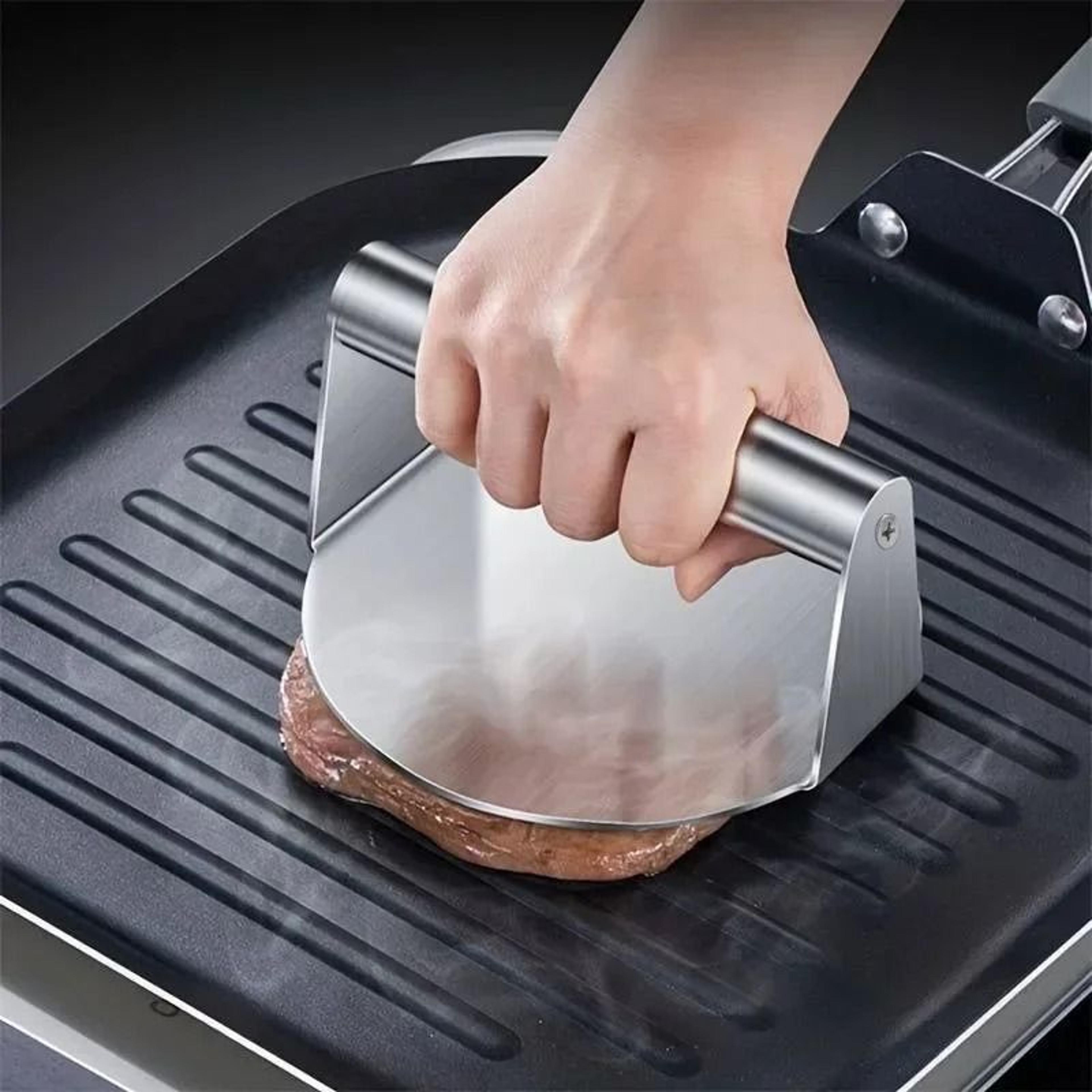 Create Perfectly Flattened CrispyEdged Burgers Every Time 0