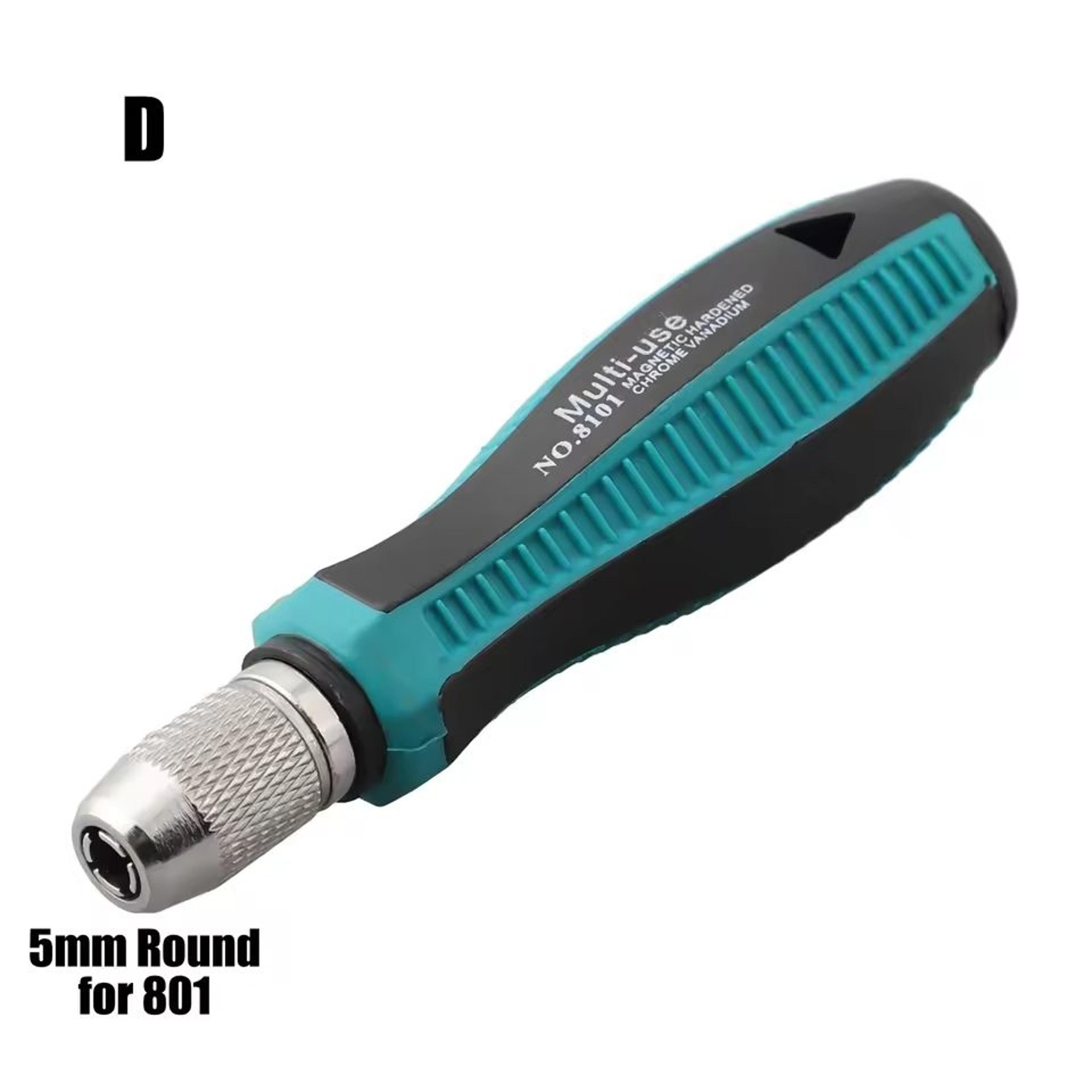 Screwdriver Handle With Multi Adapter 635mm 4mm 5mm 8