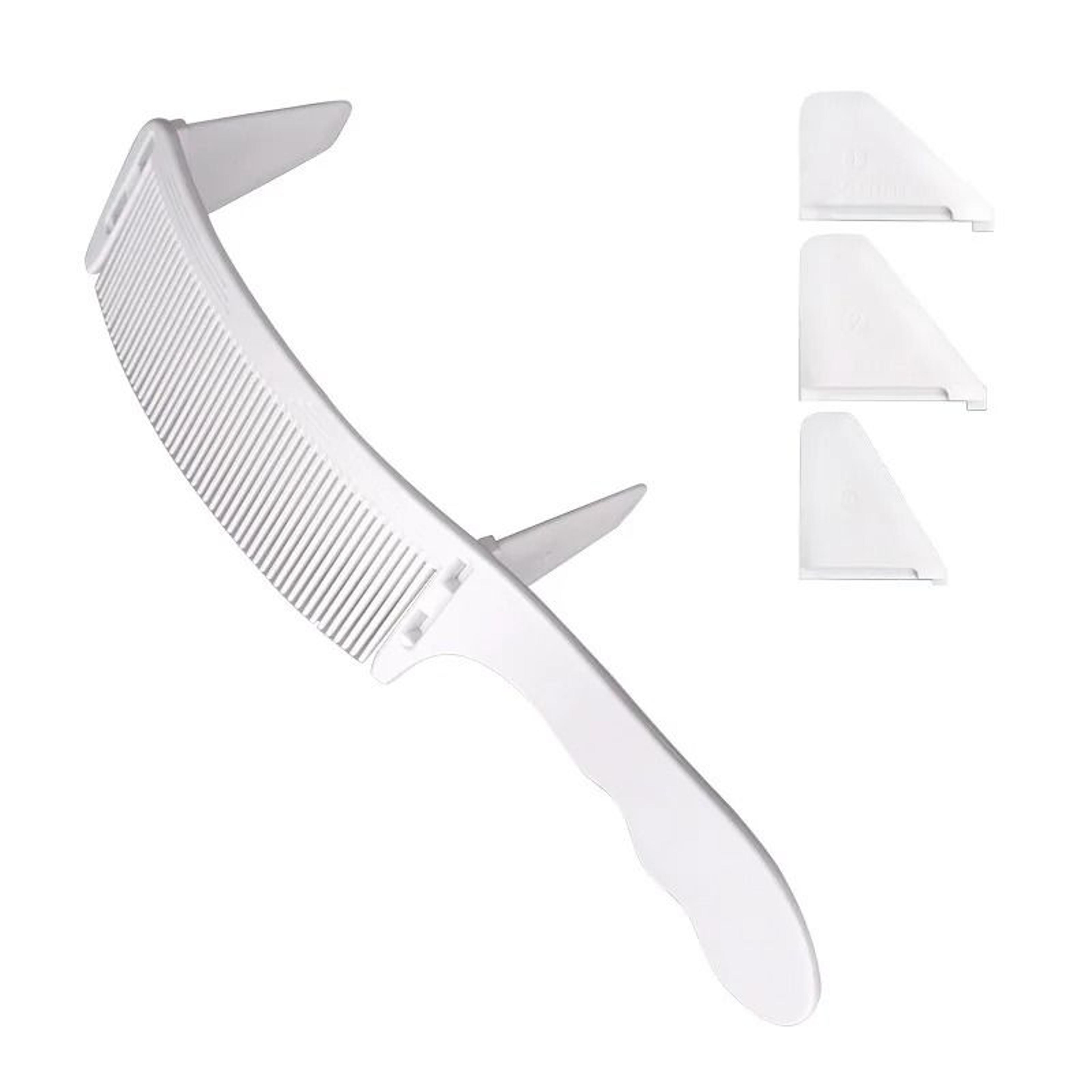 Professional Curved Positioning Comb For Hair Cutting 8