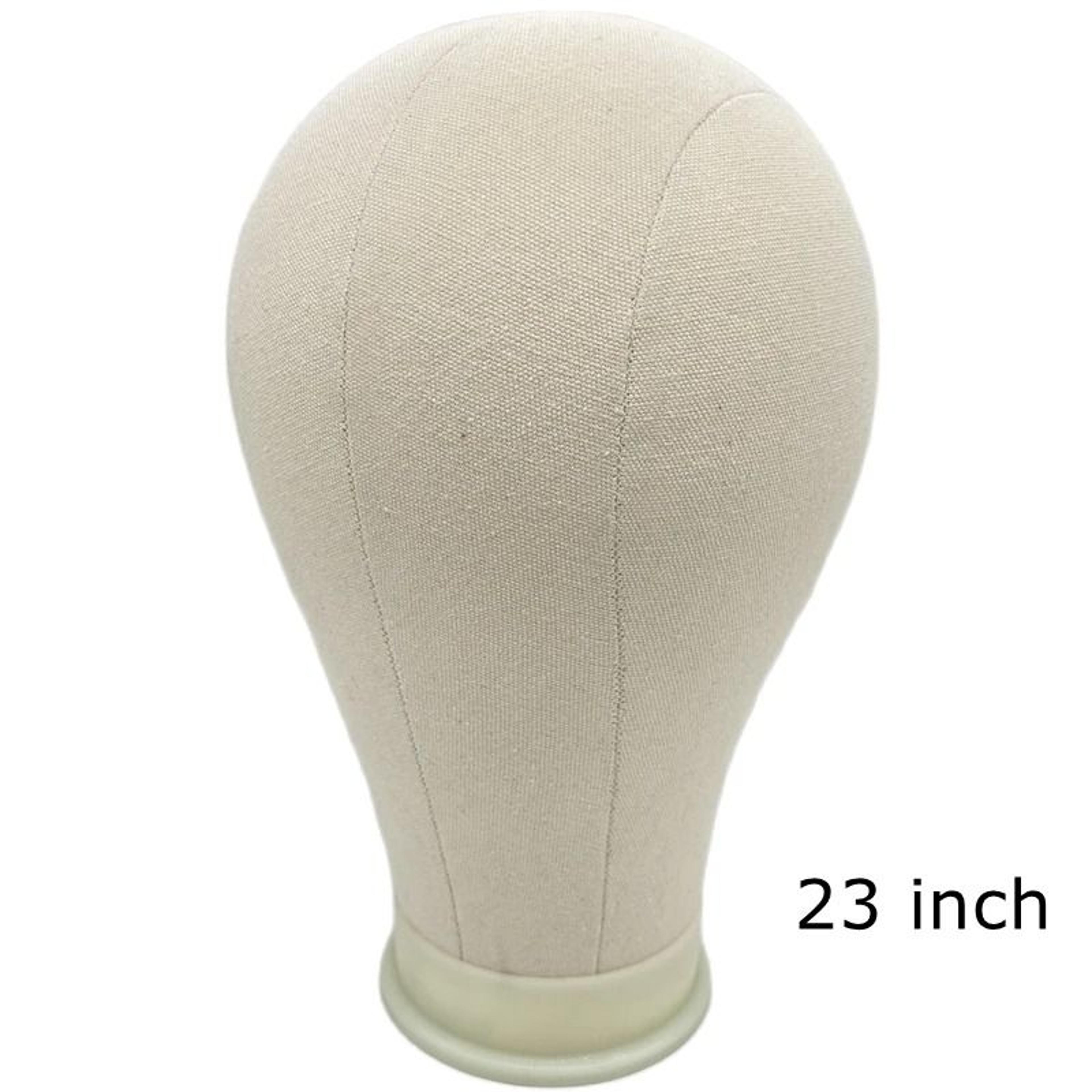 Canvas Block Head Kit For Wig Styling And Display 1