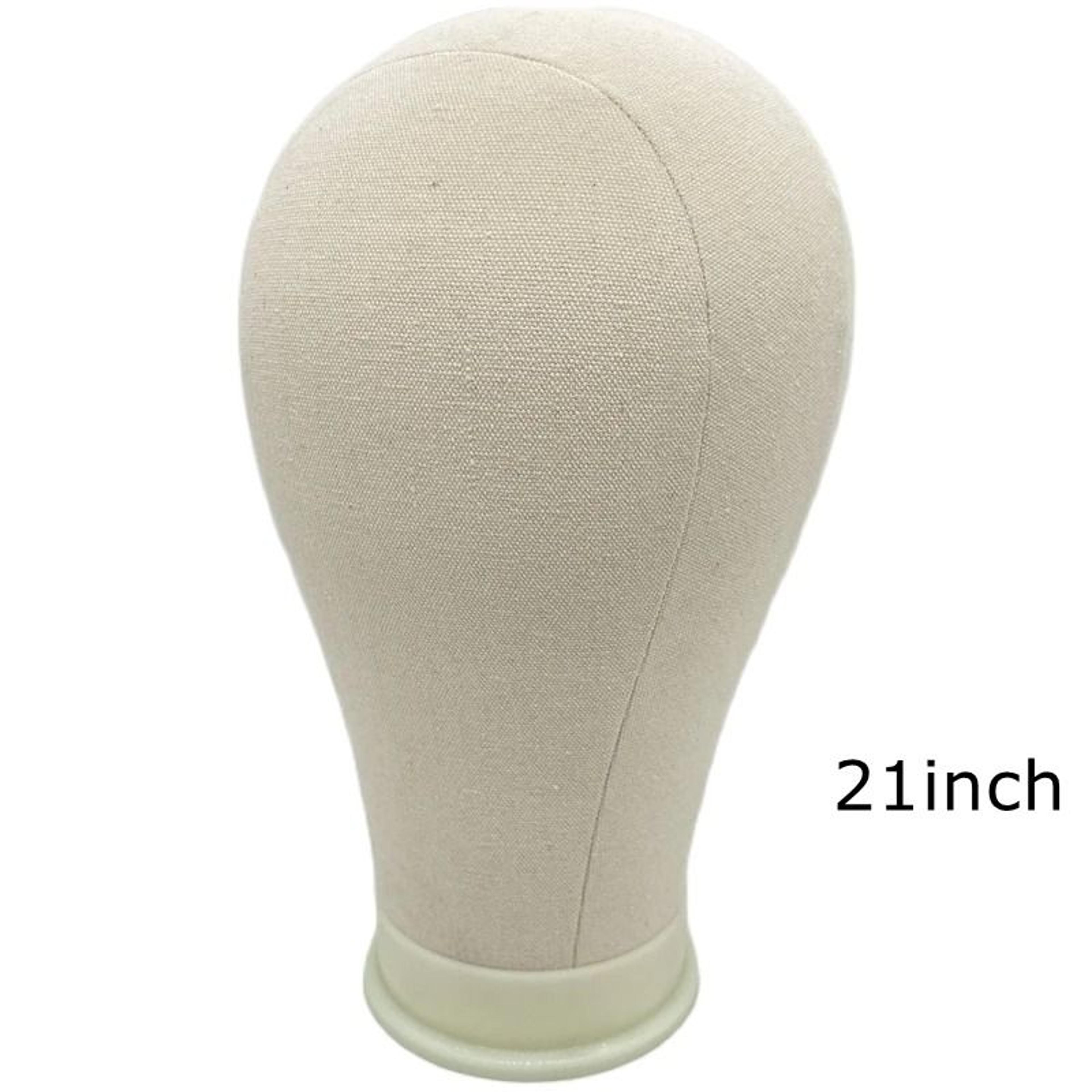 Canvas Block Head Kit For Wig Styling And Display 5