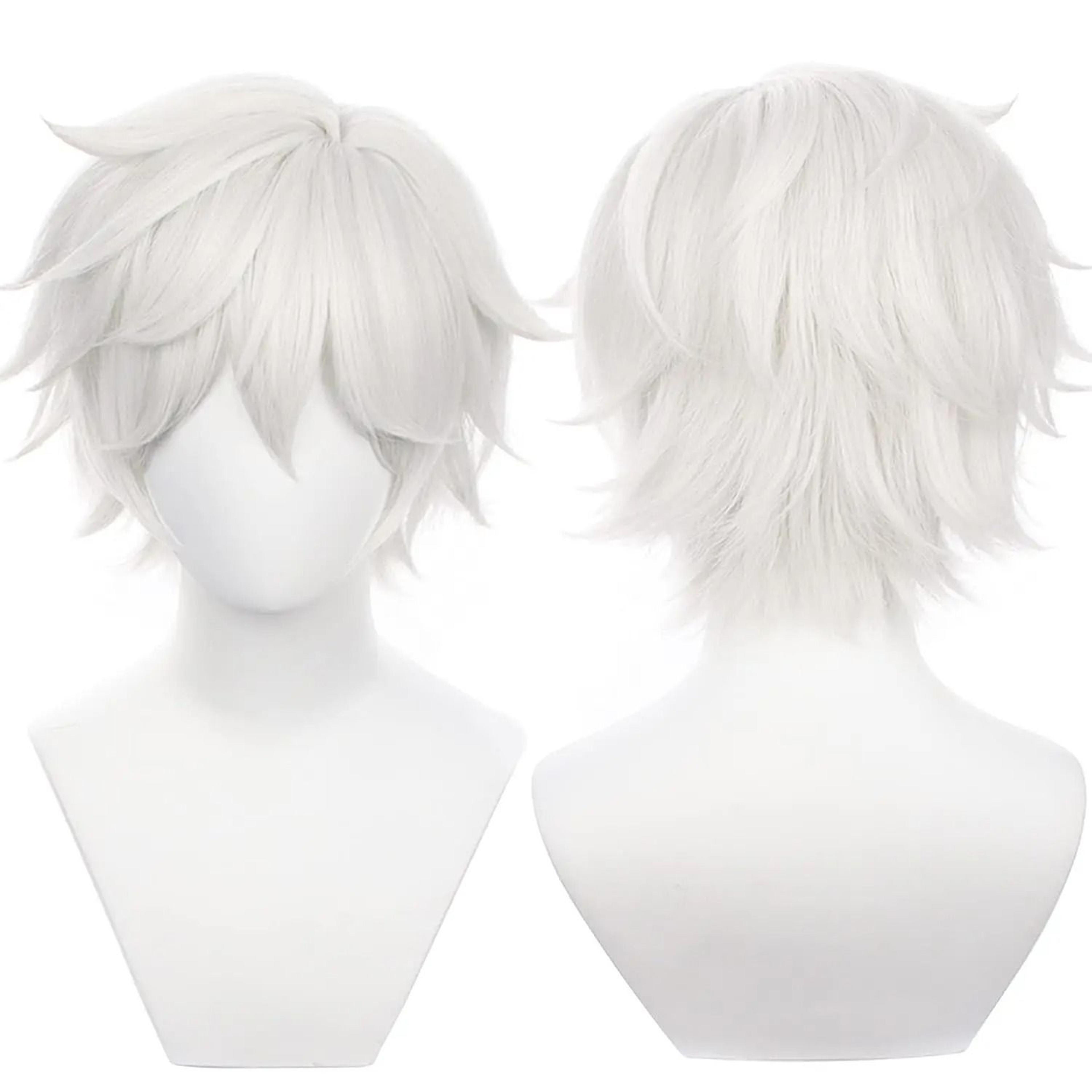 Angel Devil Orange Brown Cosplay Wig 13