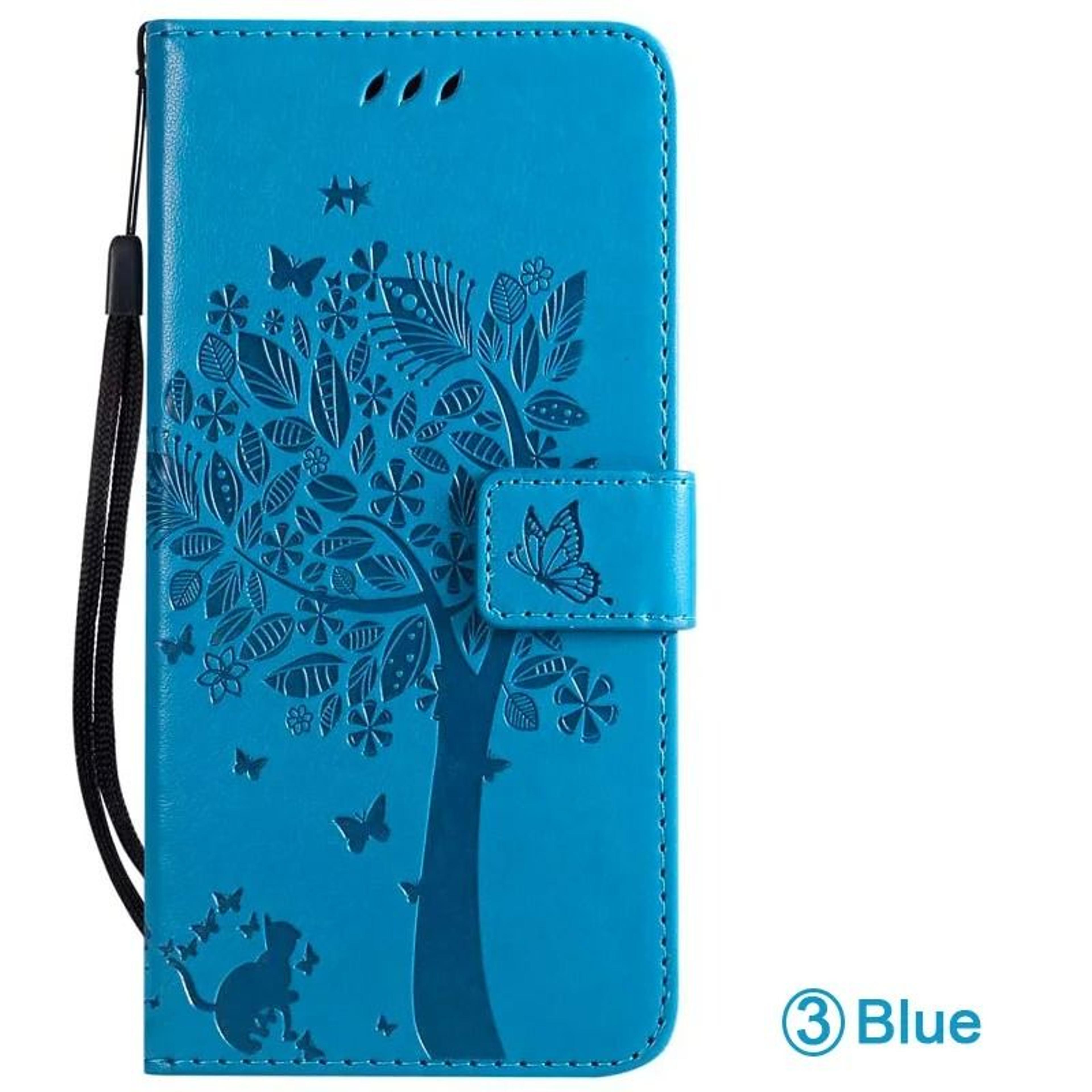 Leather Flip Wallet Phone Case With Card Holder 9