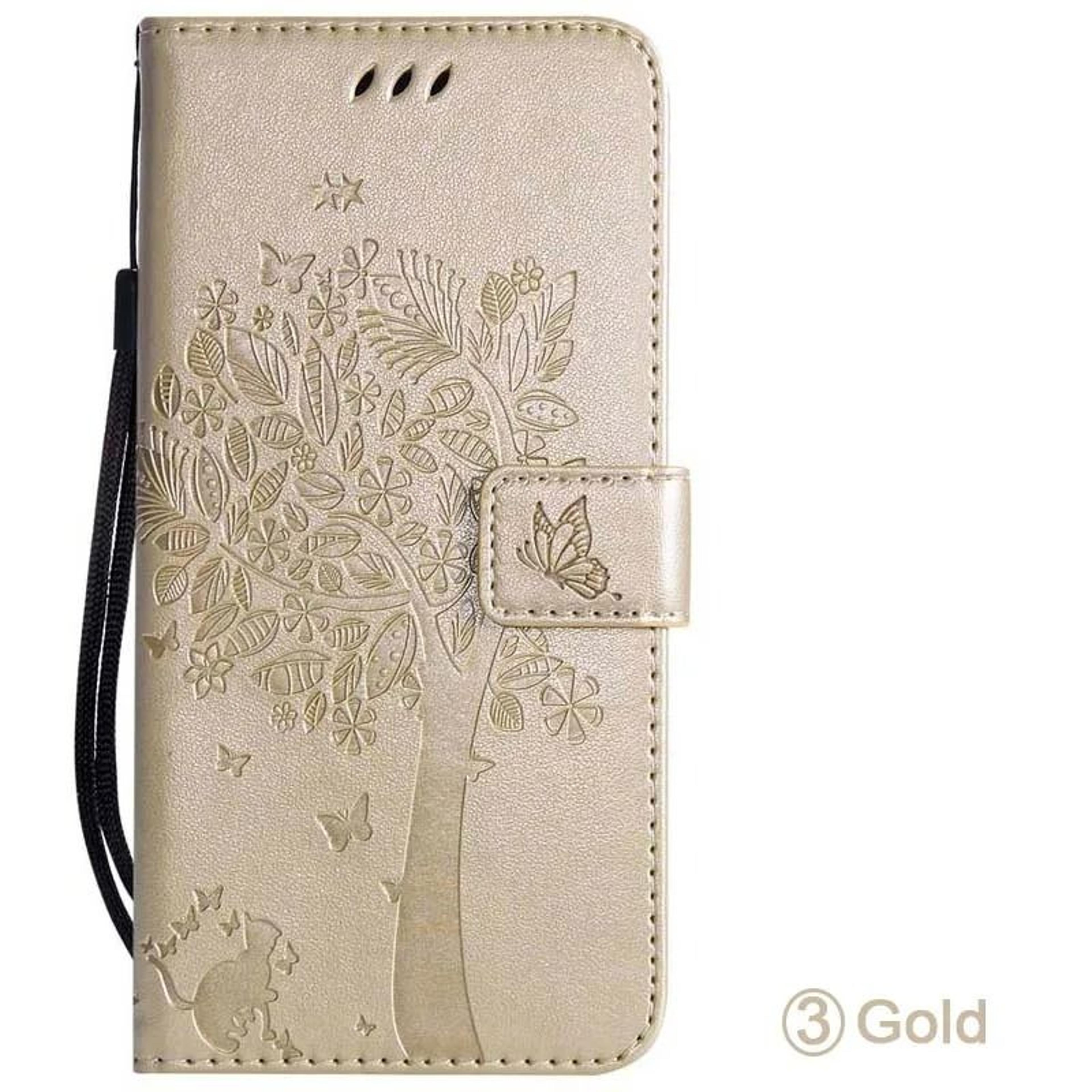 Leather Flip Wallet Phone Case With Card Holder 10